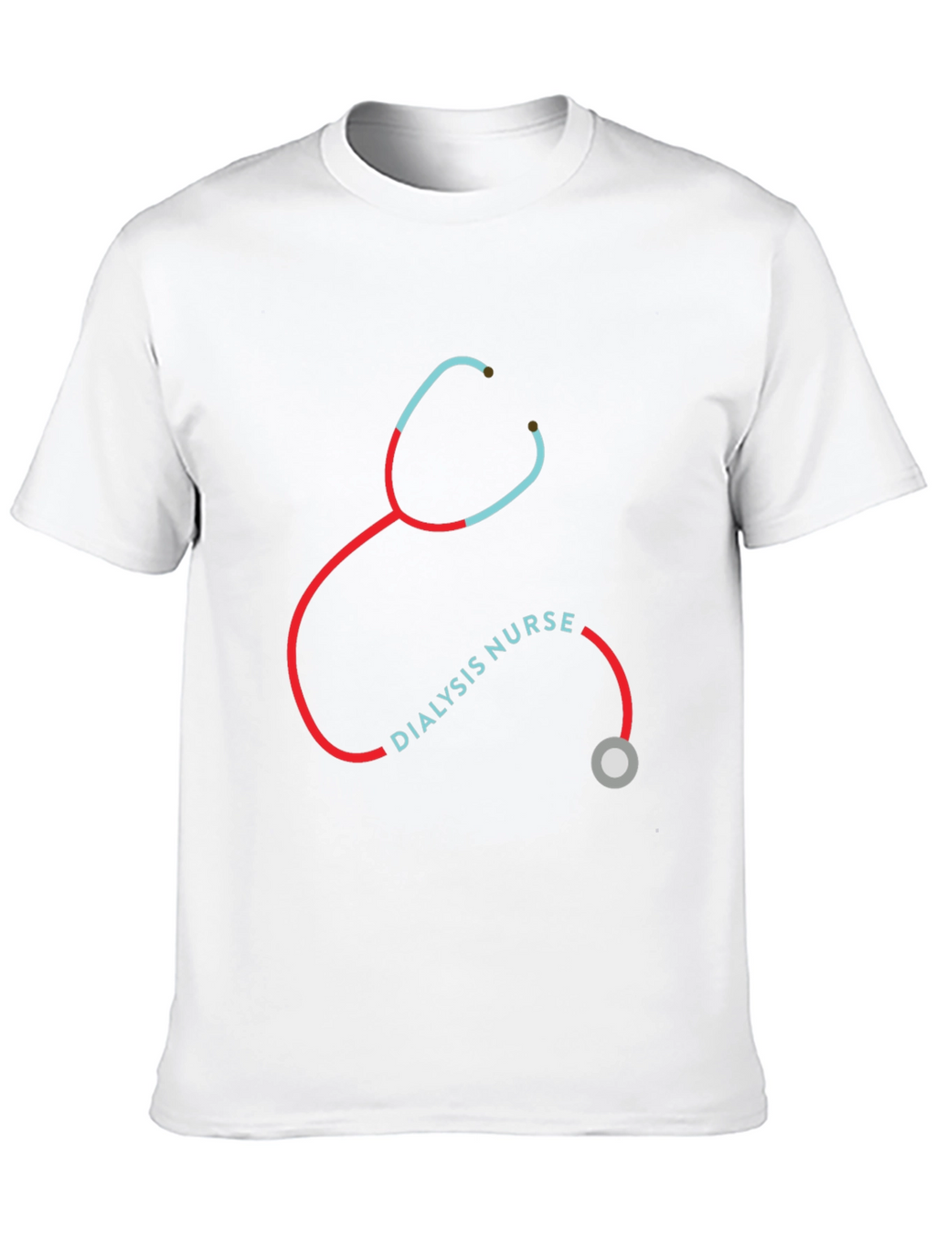 Dialysis Nurse Stethoscope Graphic Tee