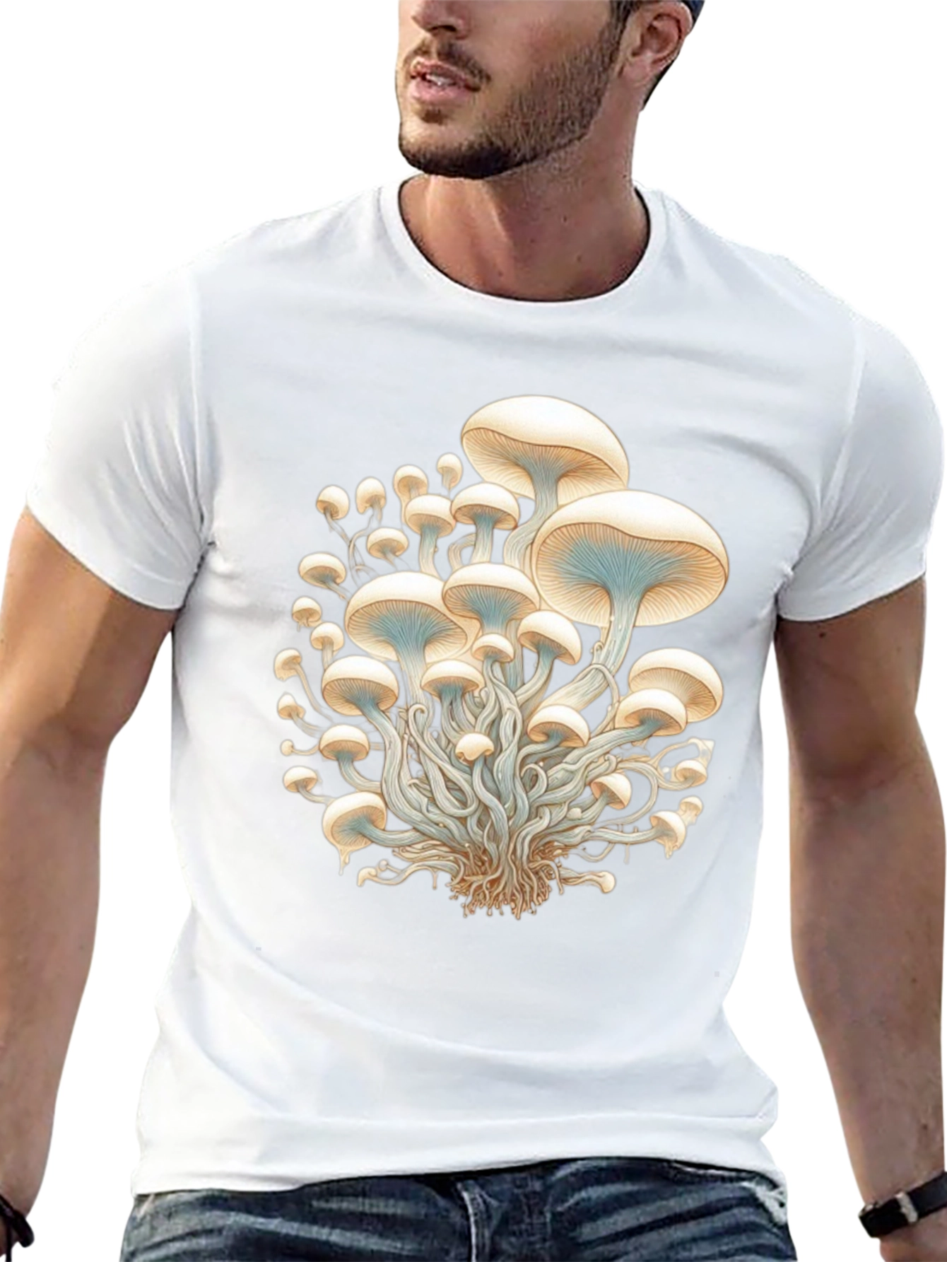 Mushroom Cluster Graphic Tee