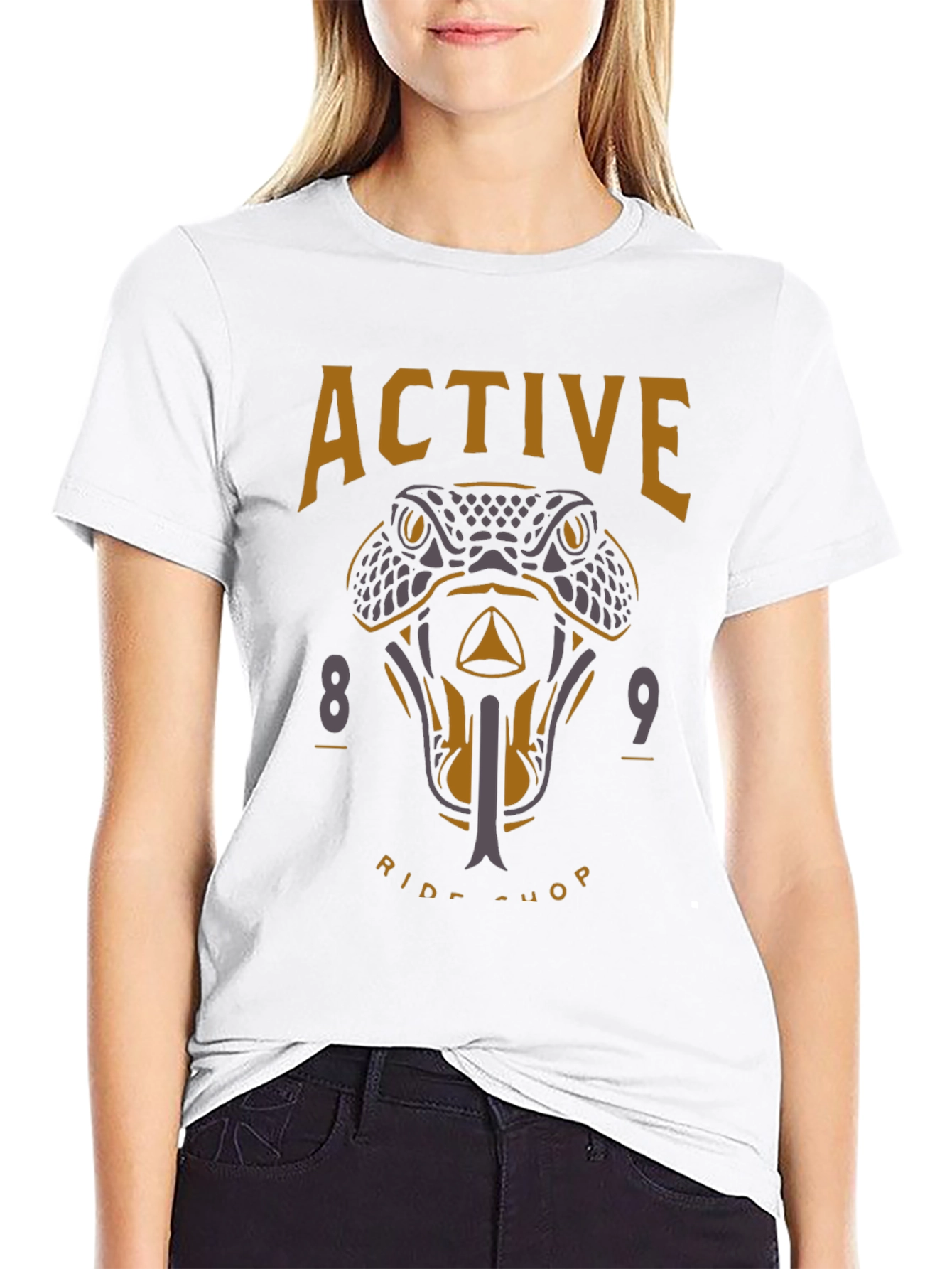 Active Ride Shop Snake Graphic Tee
