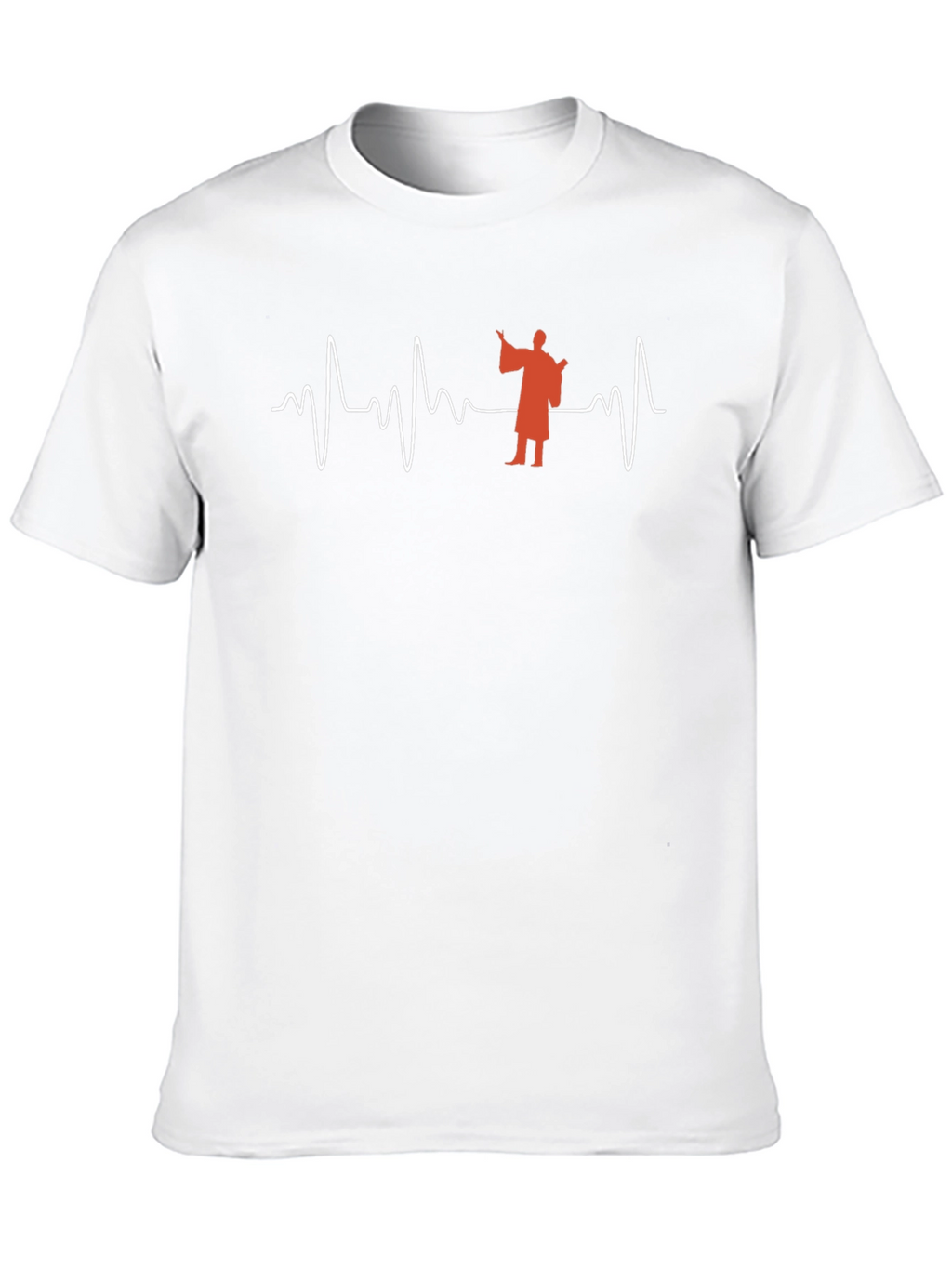 Doctor Heartbeat T-Shirt - Black Novelty Apparel