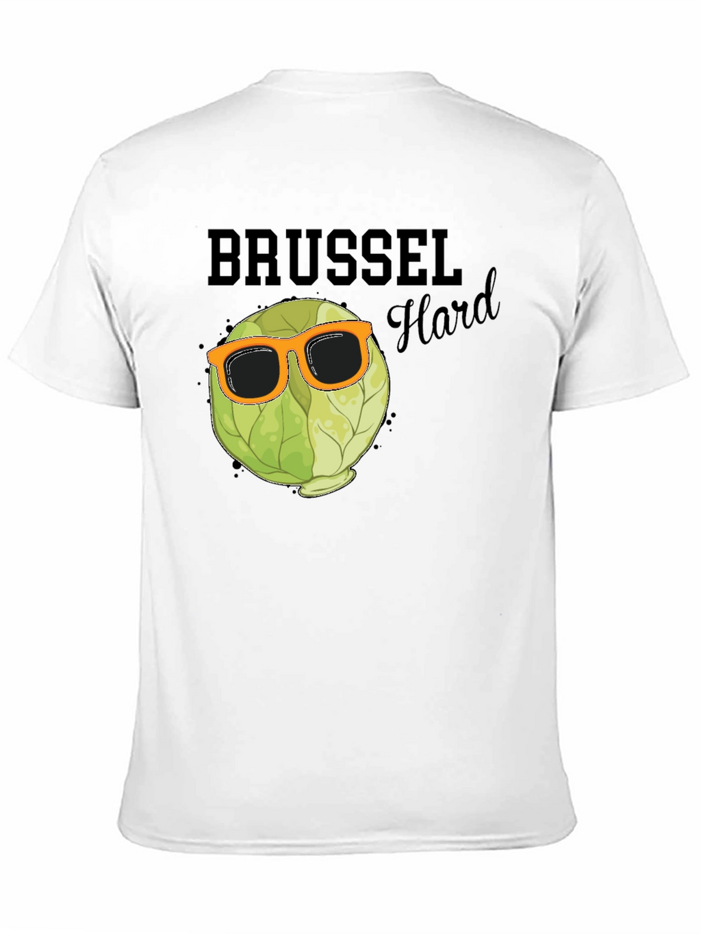 Brussels Hard Mens Black T-Shirt