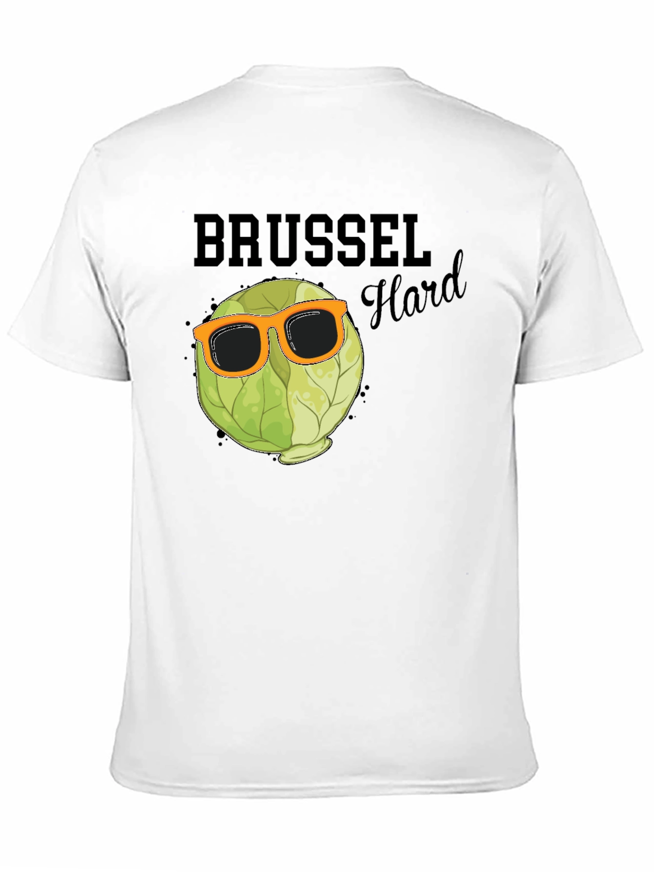 Brussels Hard Mens Black T-Shirt