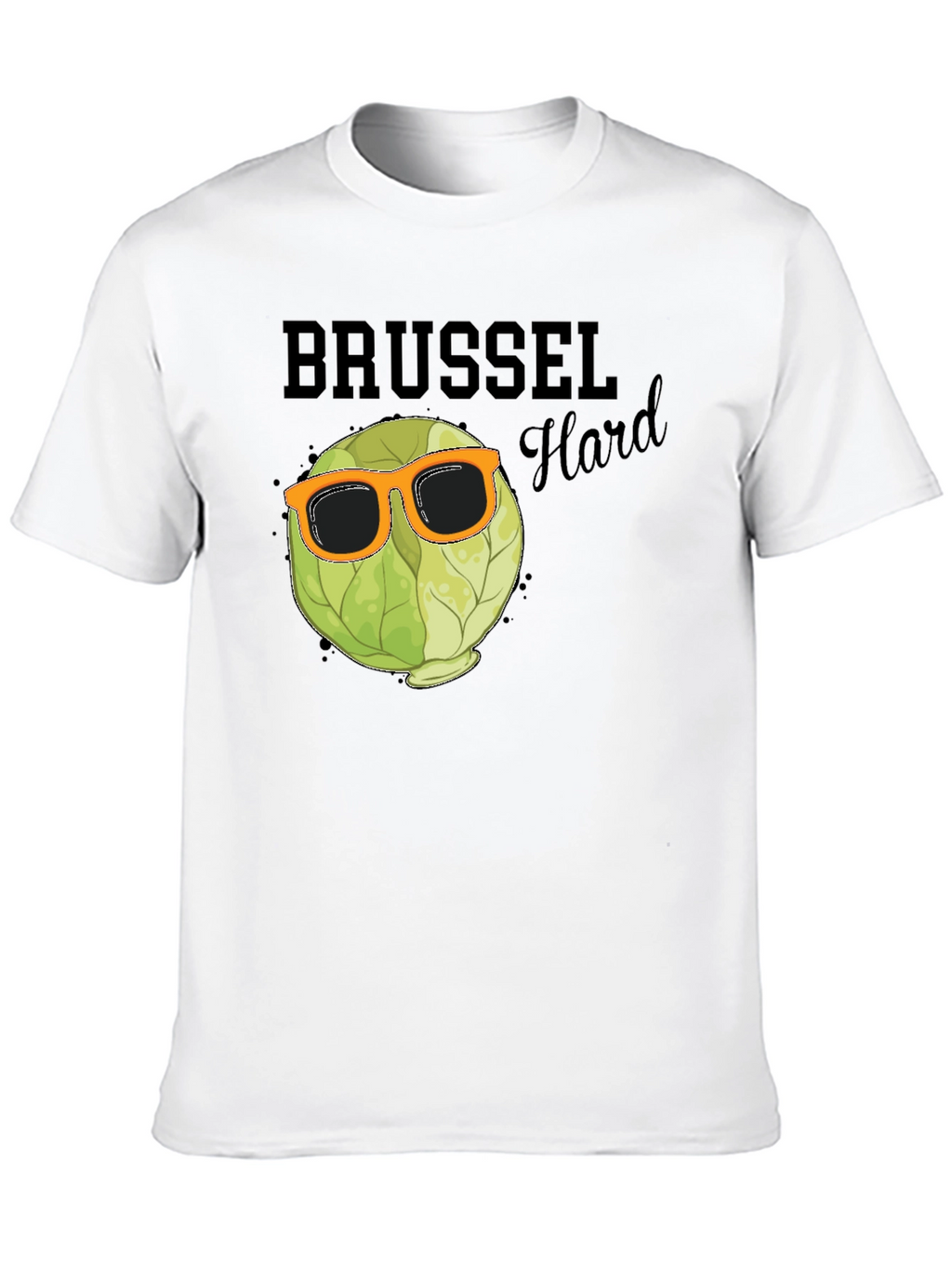 Brussels Hard Mens Black T-Shirt