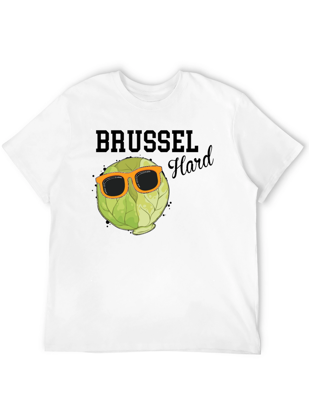 Brussels Hard Mens Black T-Shirt