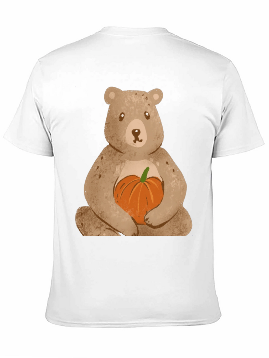 Bear Hugging Pumpkin T-Shirt - Cute Fall Apparel