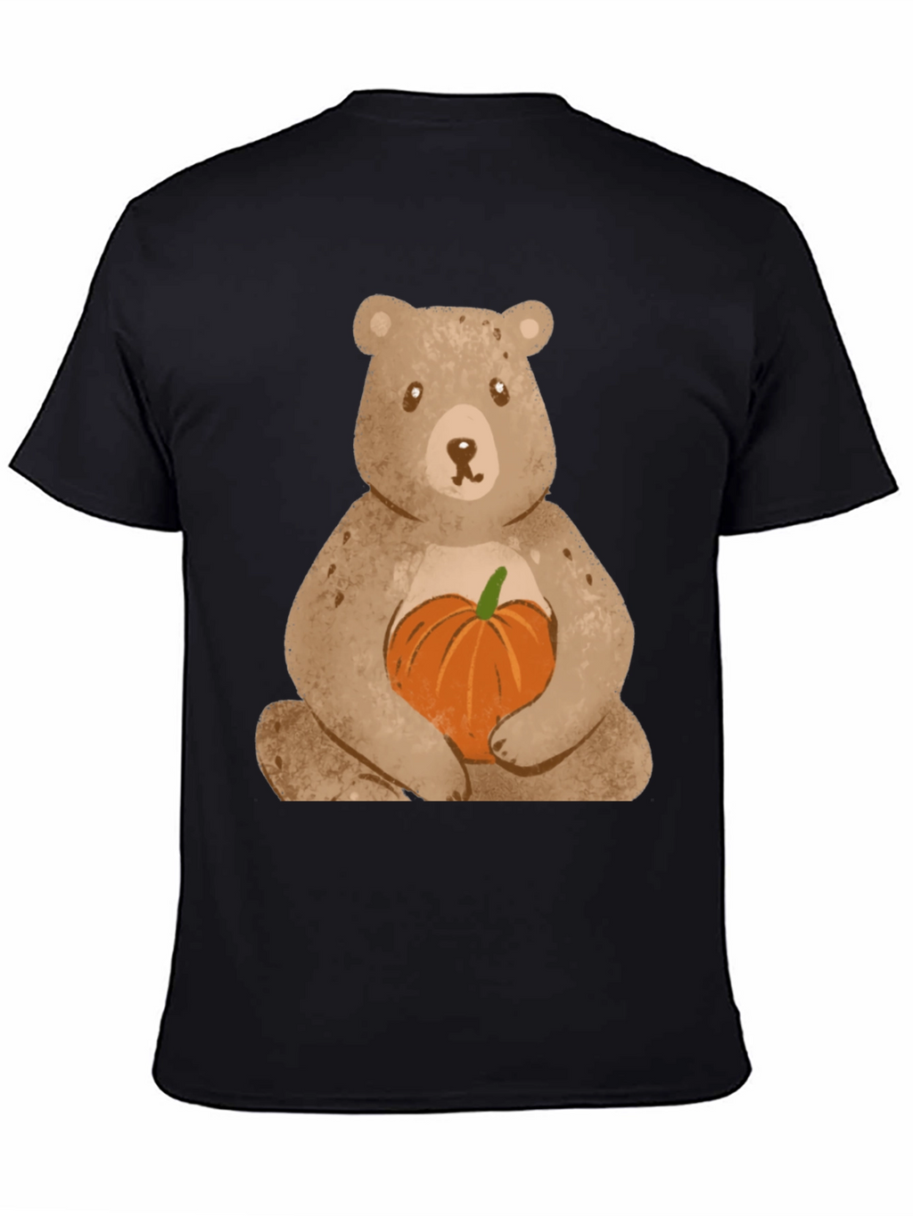 Bear Hugging Pumpkin T-Shirt - Cute Fall Apparel