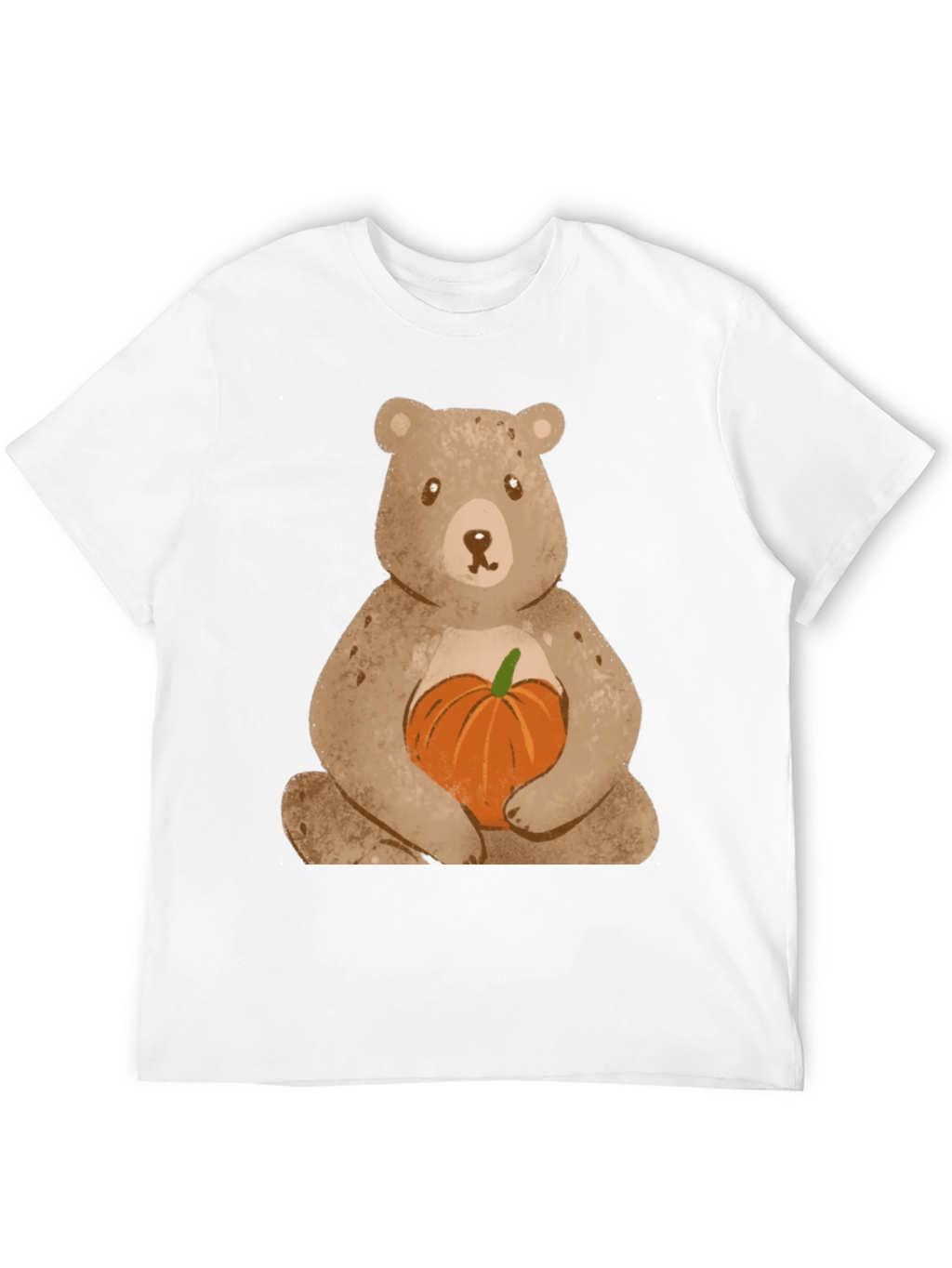 Bear Hugging Pumpkin T-Shirt - Cute Fall Apparel