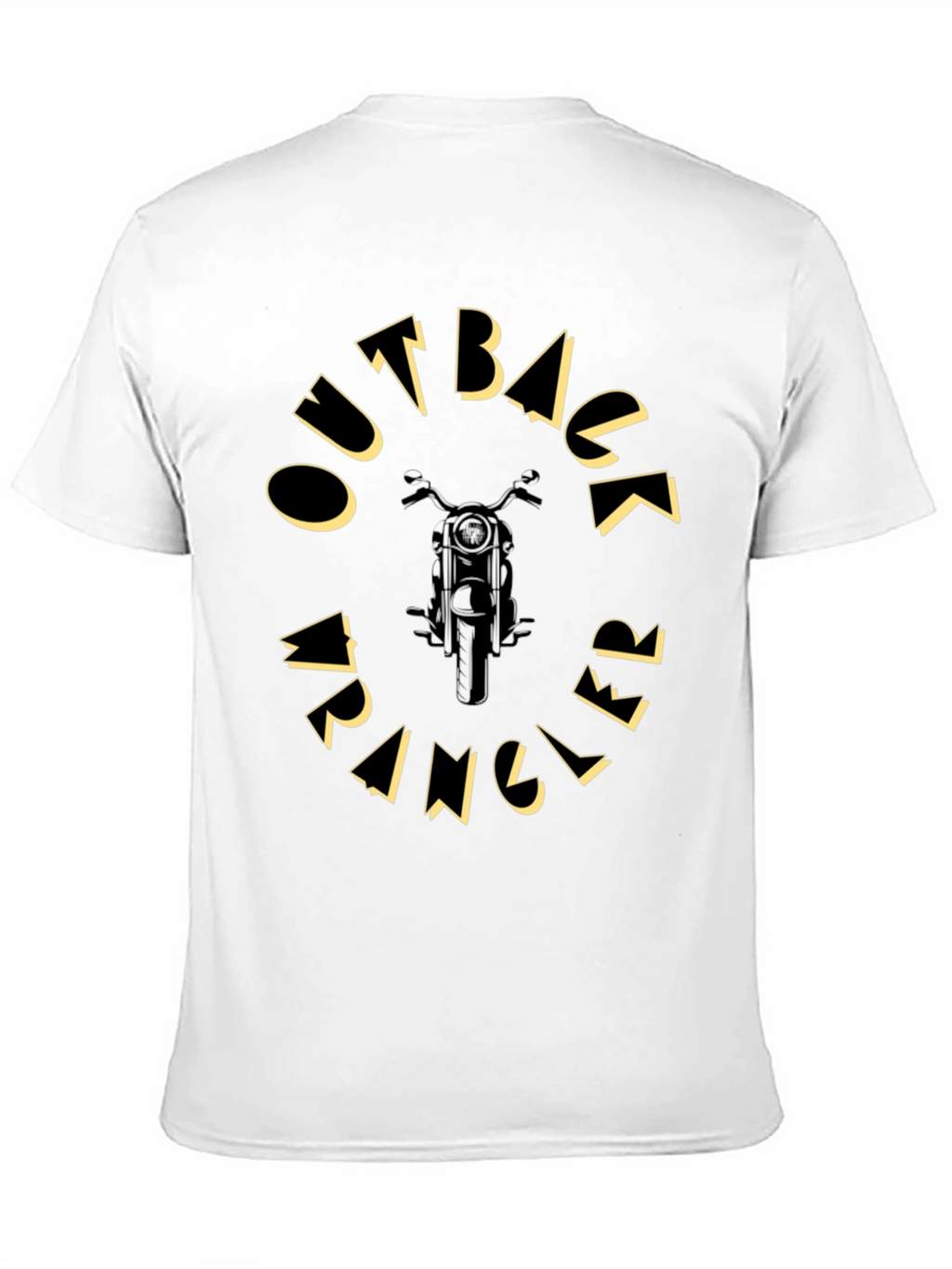 Outback Wrangler Black Graphic Tee