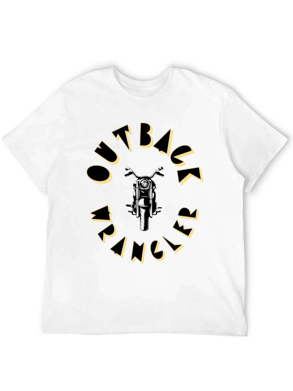 Outback Wrangler Black Graphic Tee