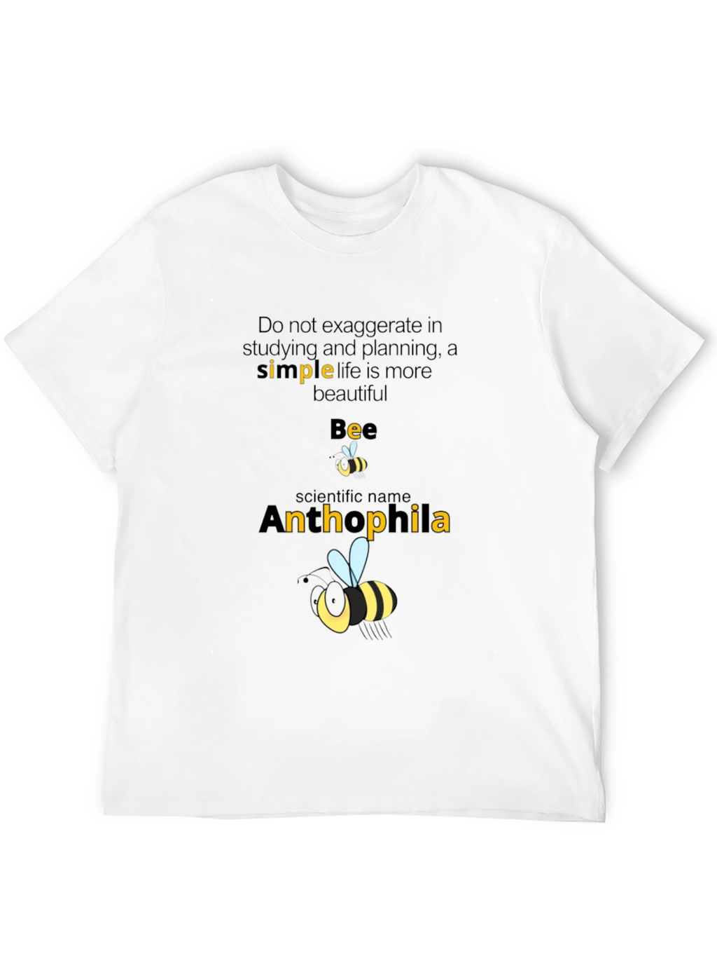 Bee Kind T-Shirt Anthophila Science Tee