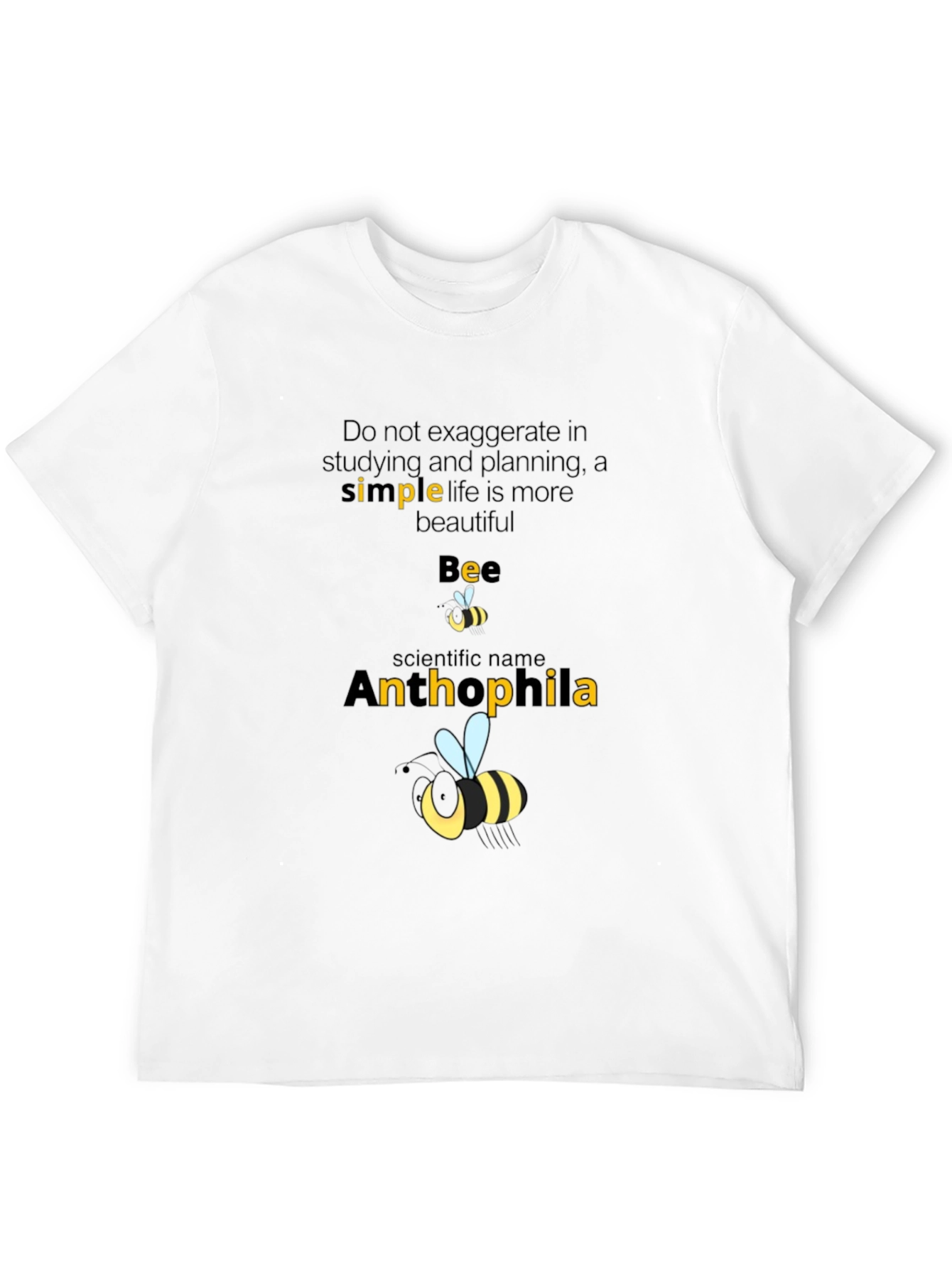 Bee Kind T-Shirt Anthophila Science Tee
