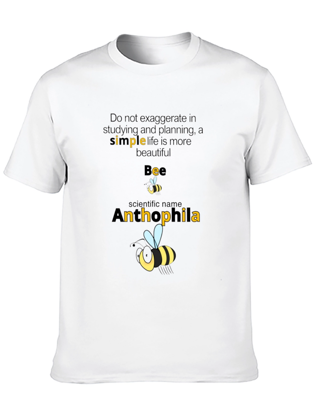 Bee Kind T-Shirt Anthophila Science Tee