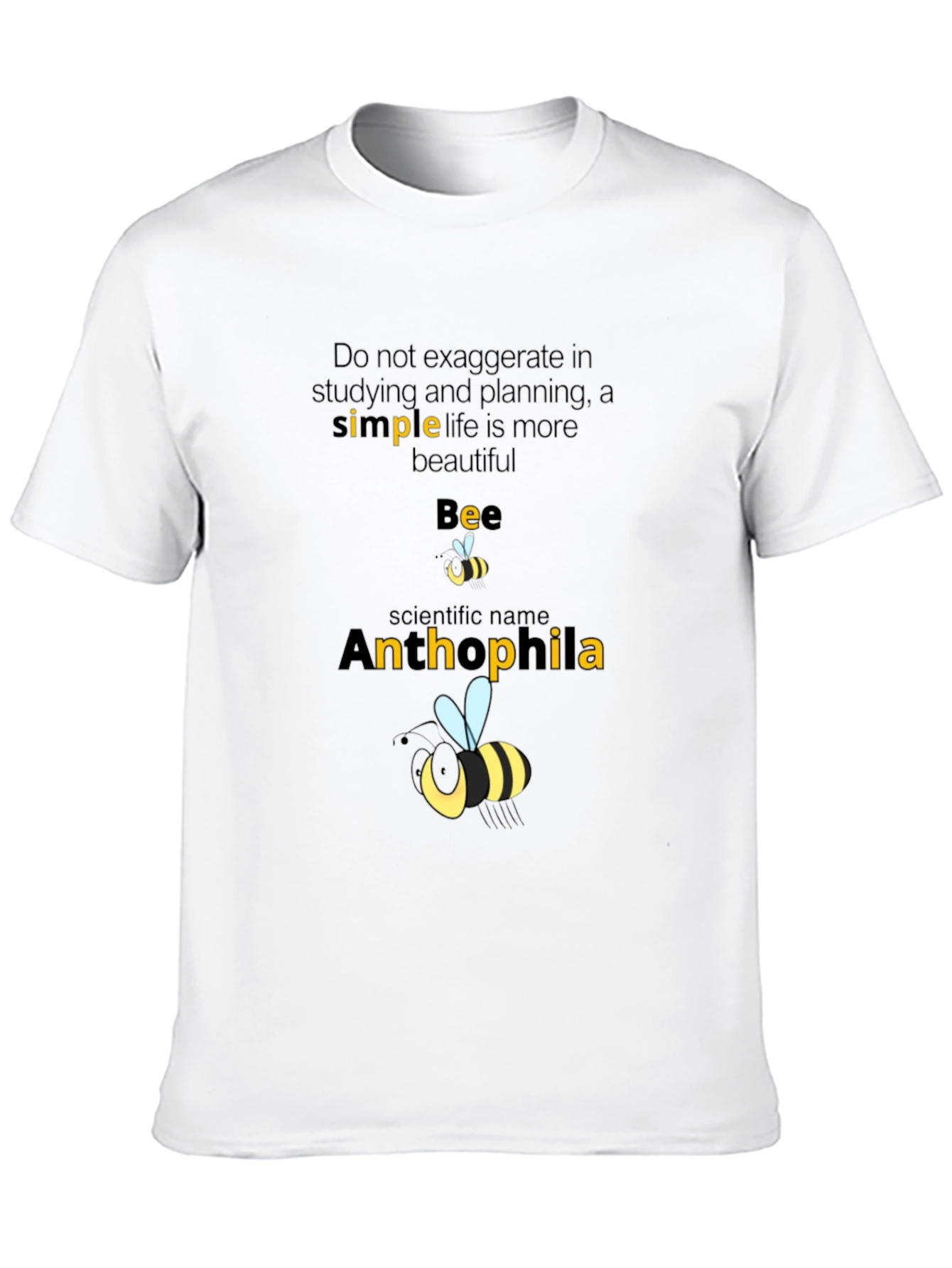 Bee Kind T-Shirt Anthophila Science Tee