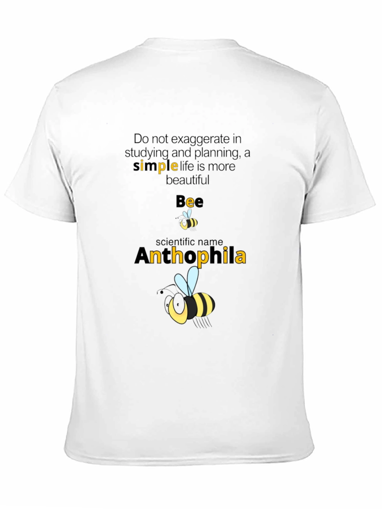 Bee Kind T-Shirt Anthophila Science Tee