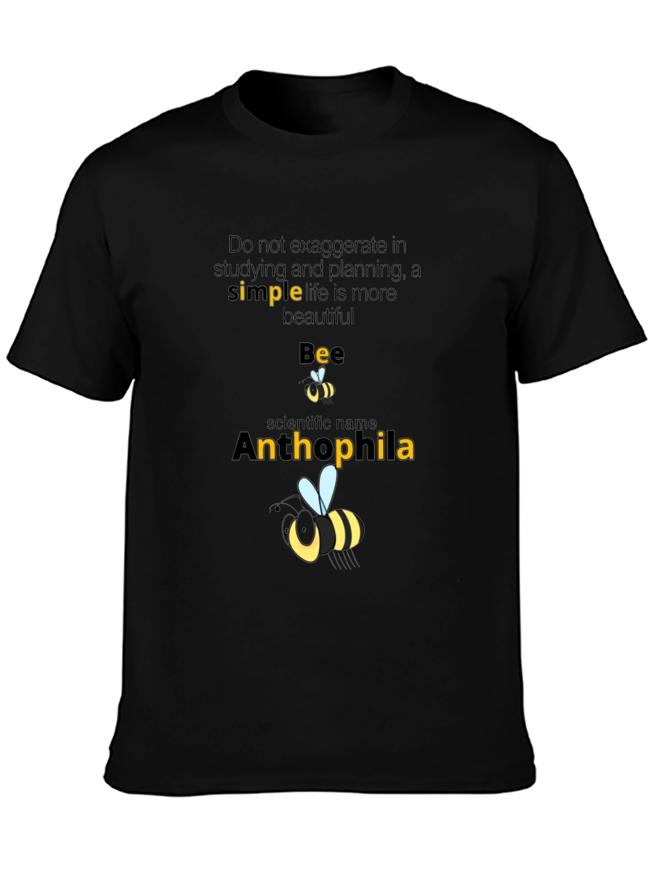 Bee Kind T-Shirt Anthophila Science Tee