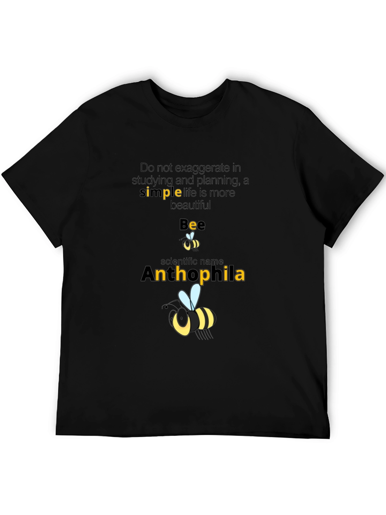 Bee Kind T-Shirt Anthophila Science Tee