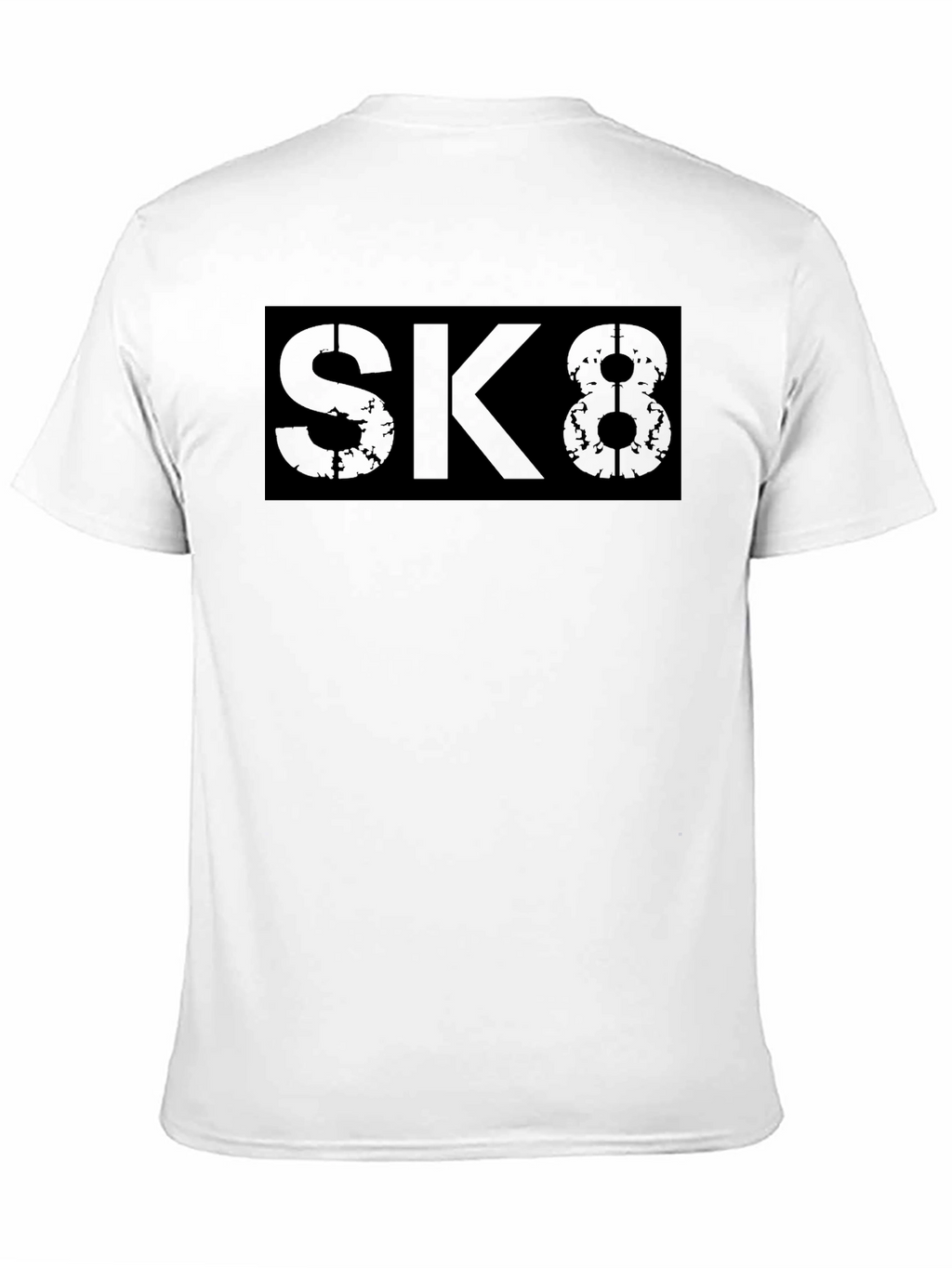 SK8 Black Graphic T-Shirt - Urban Style Tee