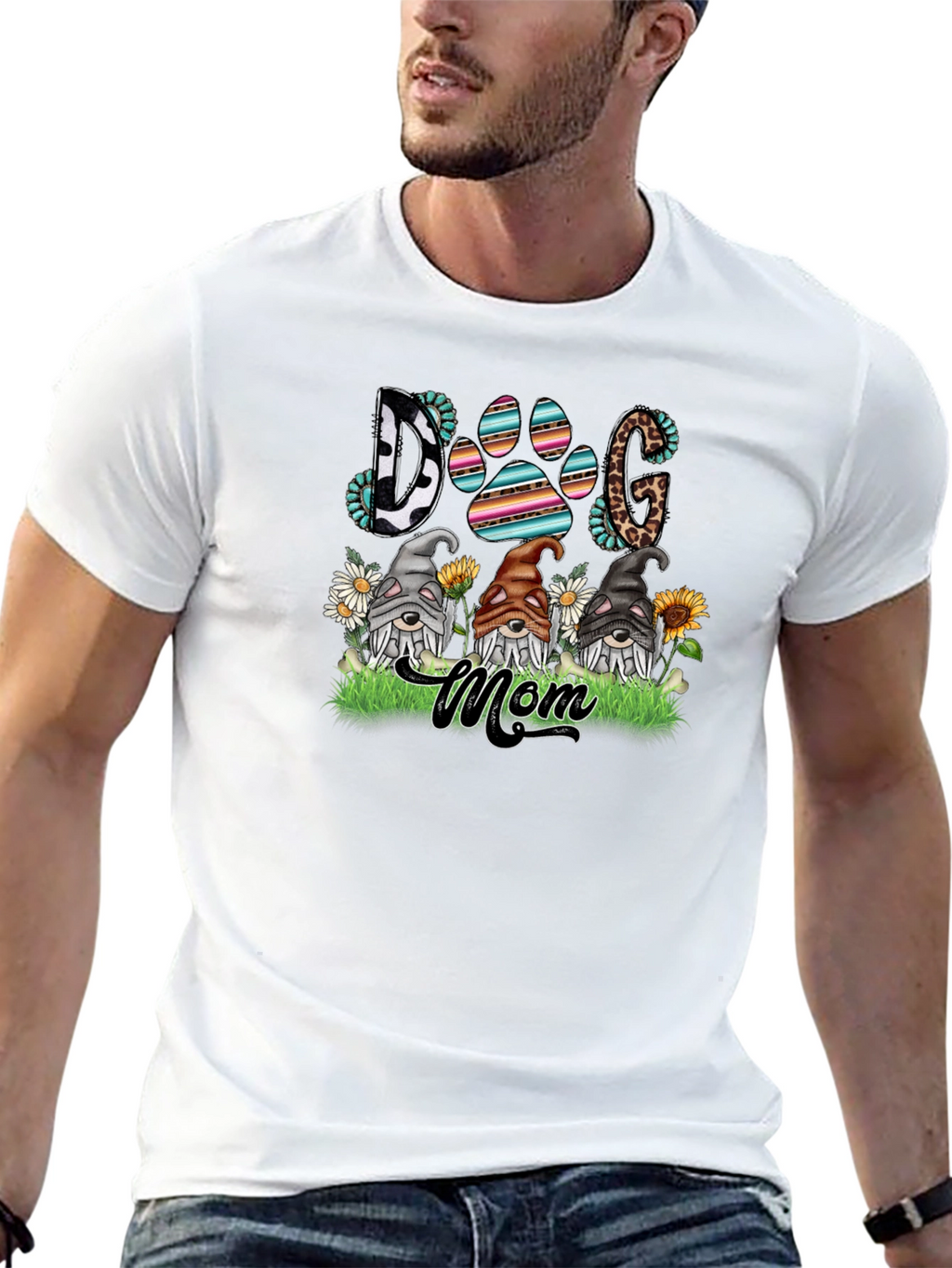 Dog Mom Gnome T-Shirt