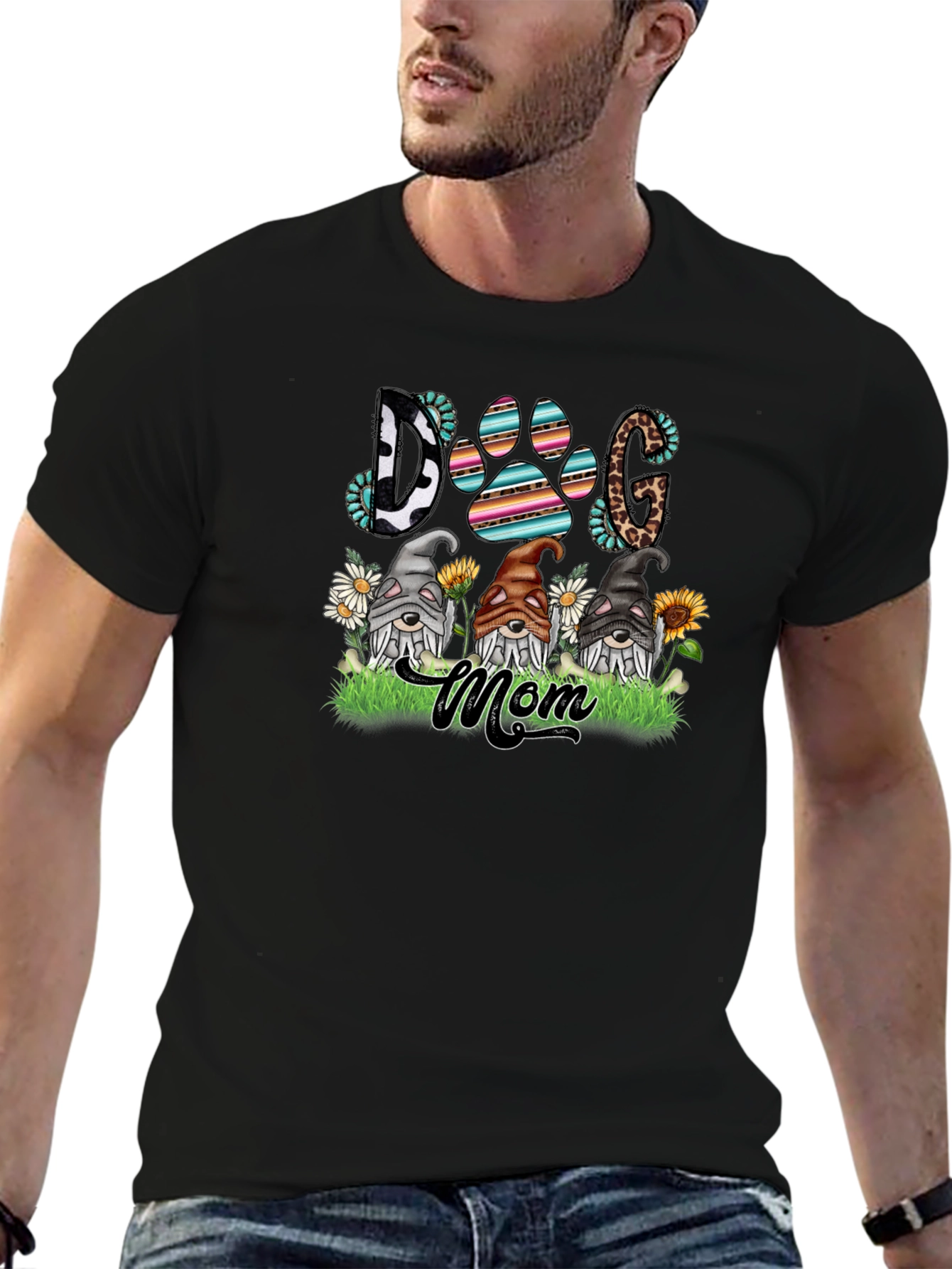Dog Mom Gnome T-Shirt