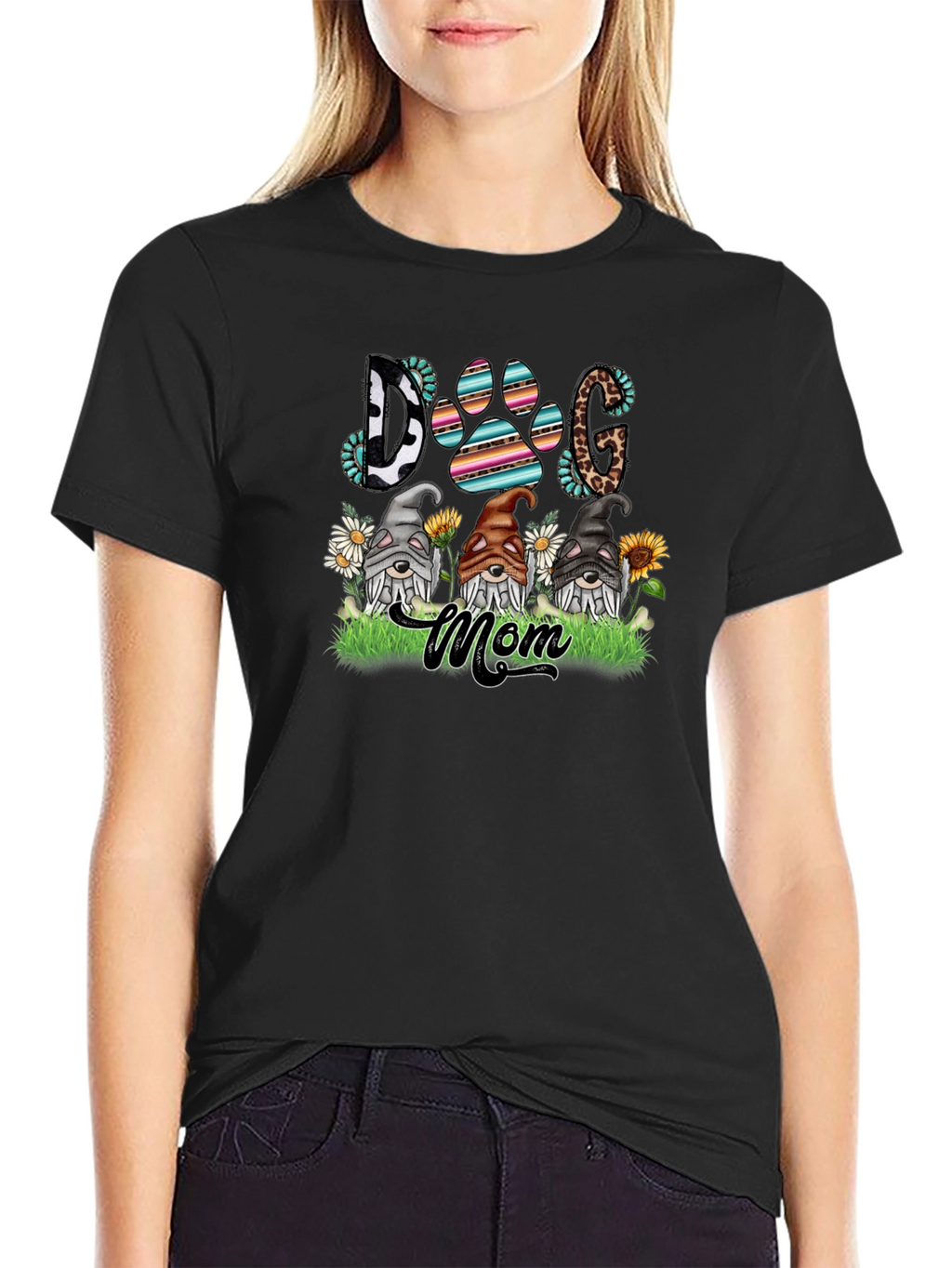 Dog Mom Gnome T-Shirt