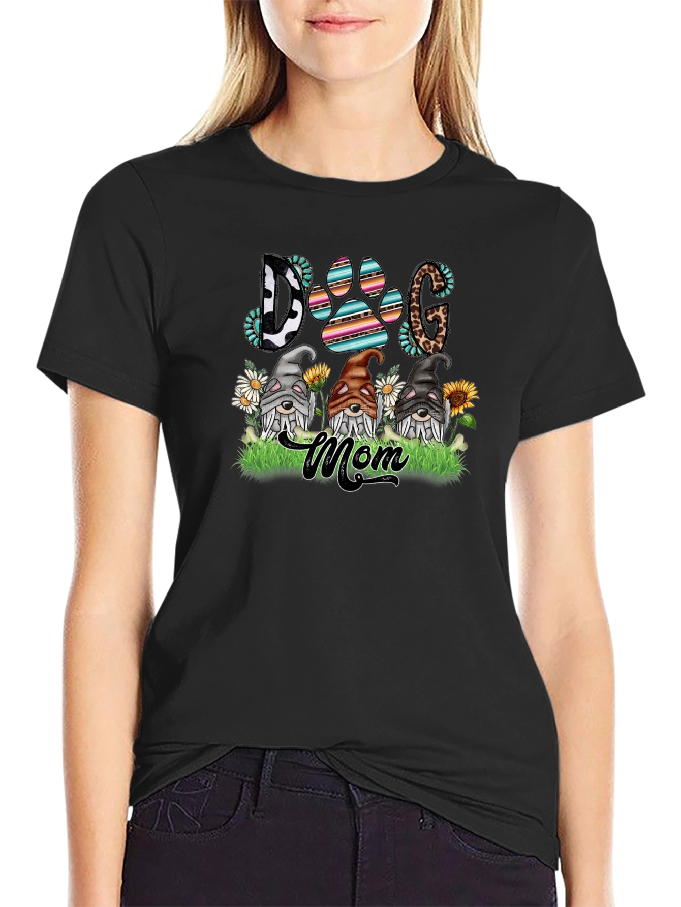 Dog Mom Gnome T-Shirt