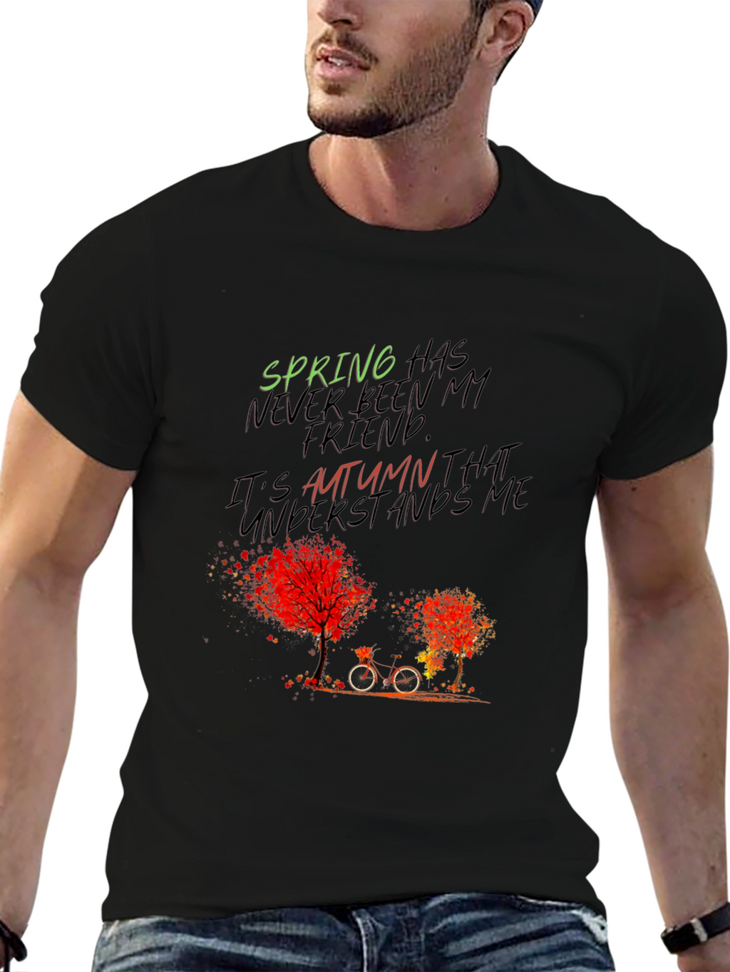 Autumn Season T-Shirt - Unique Design