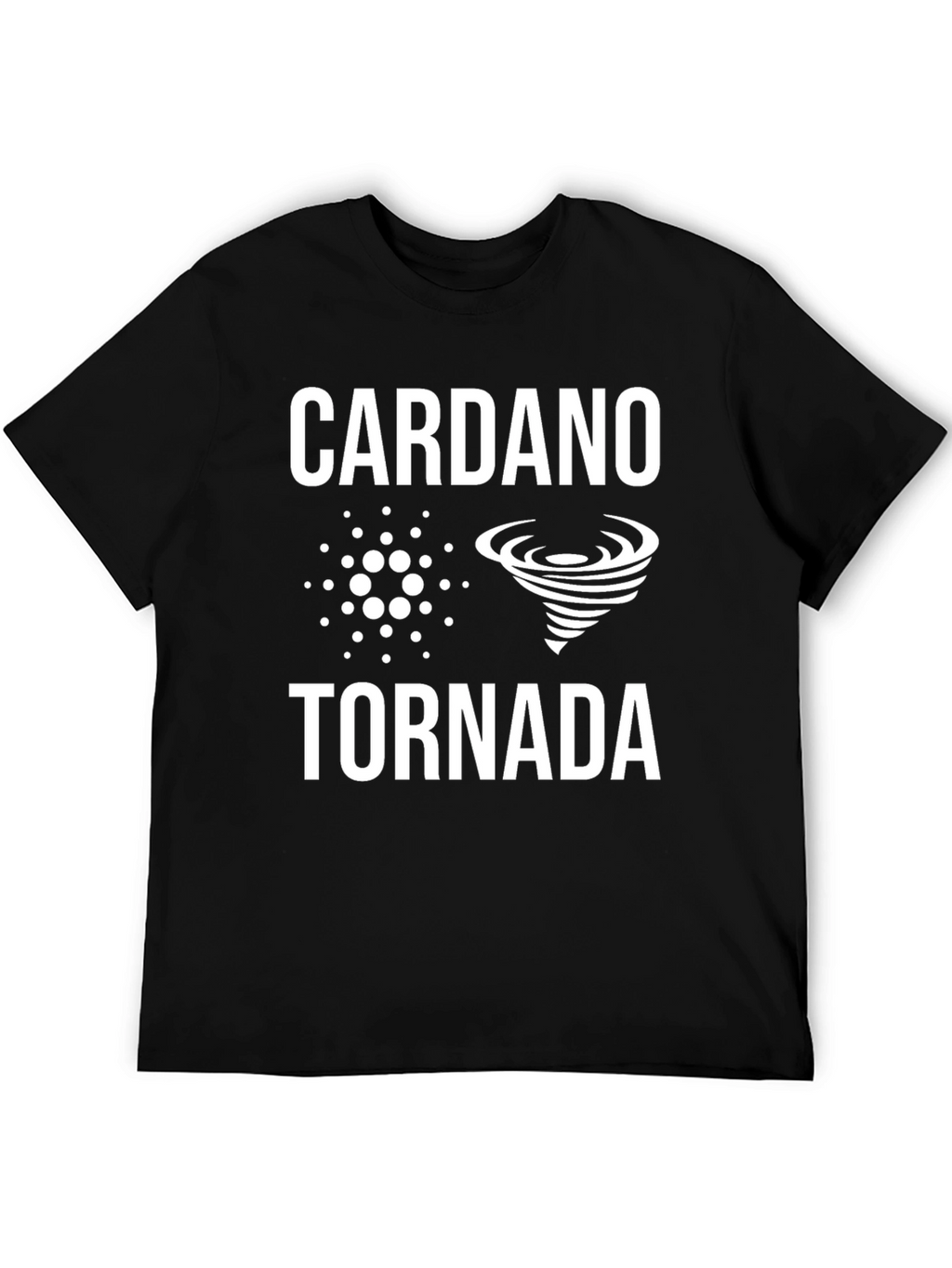 Cardano Tornado T-Shirt - Crypto Graphic Tee