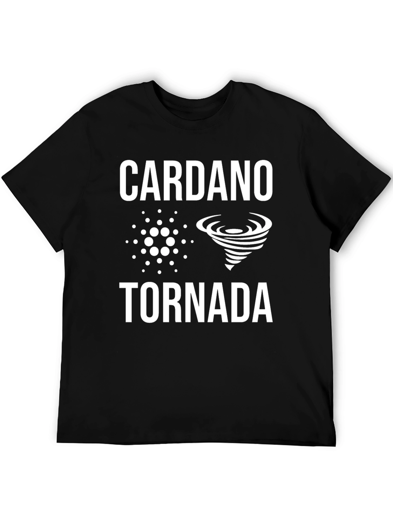Cardano Tornado T-Shirt - Crypto Graphic Tee