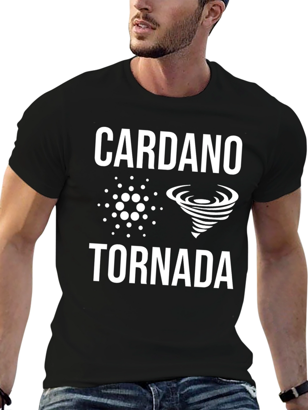 Cardano Tornado T-Shirt - Crypto Graphic Tee