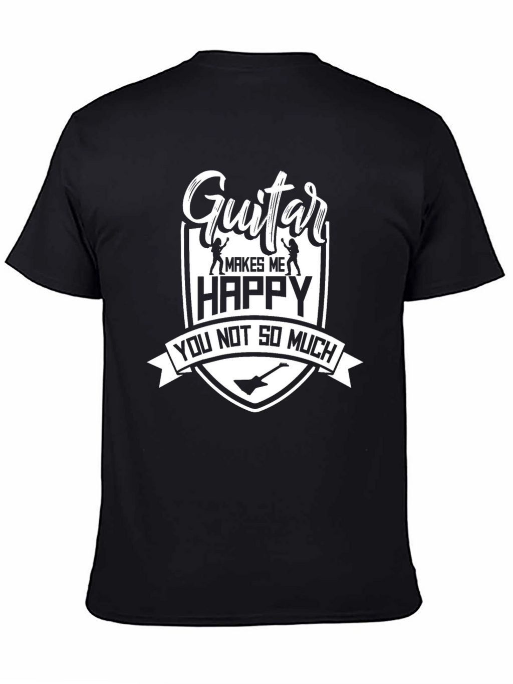 Guitar Makes Me Happy T-Shirt
