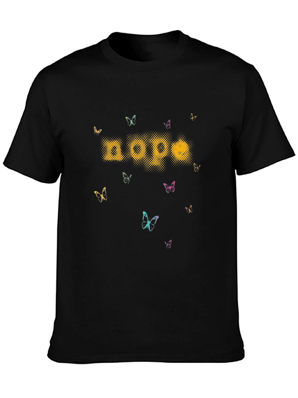 Nope Butterfly Graphic T-Shirt - Soft Cotton Crew Neck