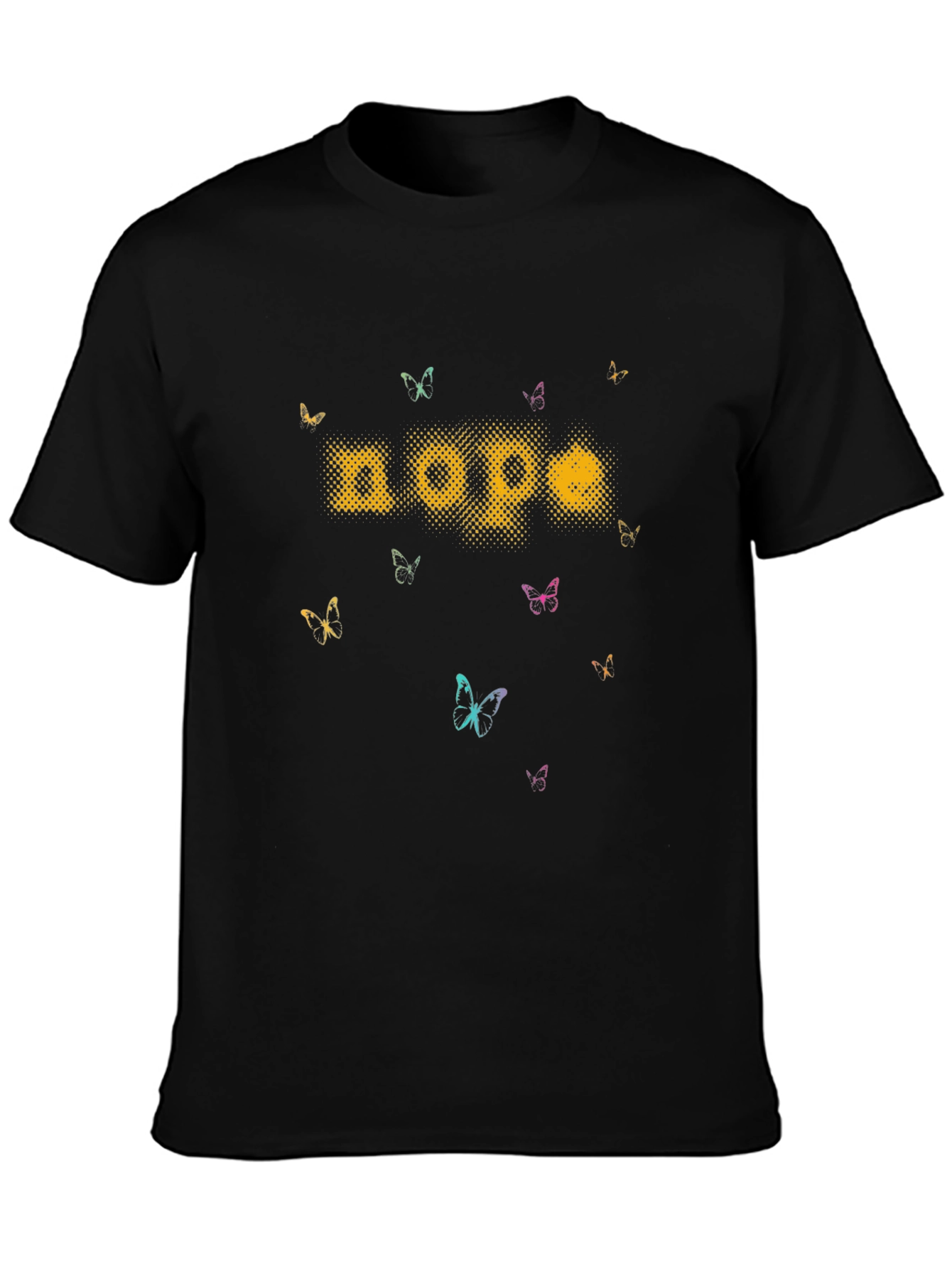 Nope Butterfly Graphic T-Shirt - Soft Cotton Crew Neck