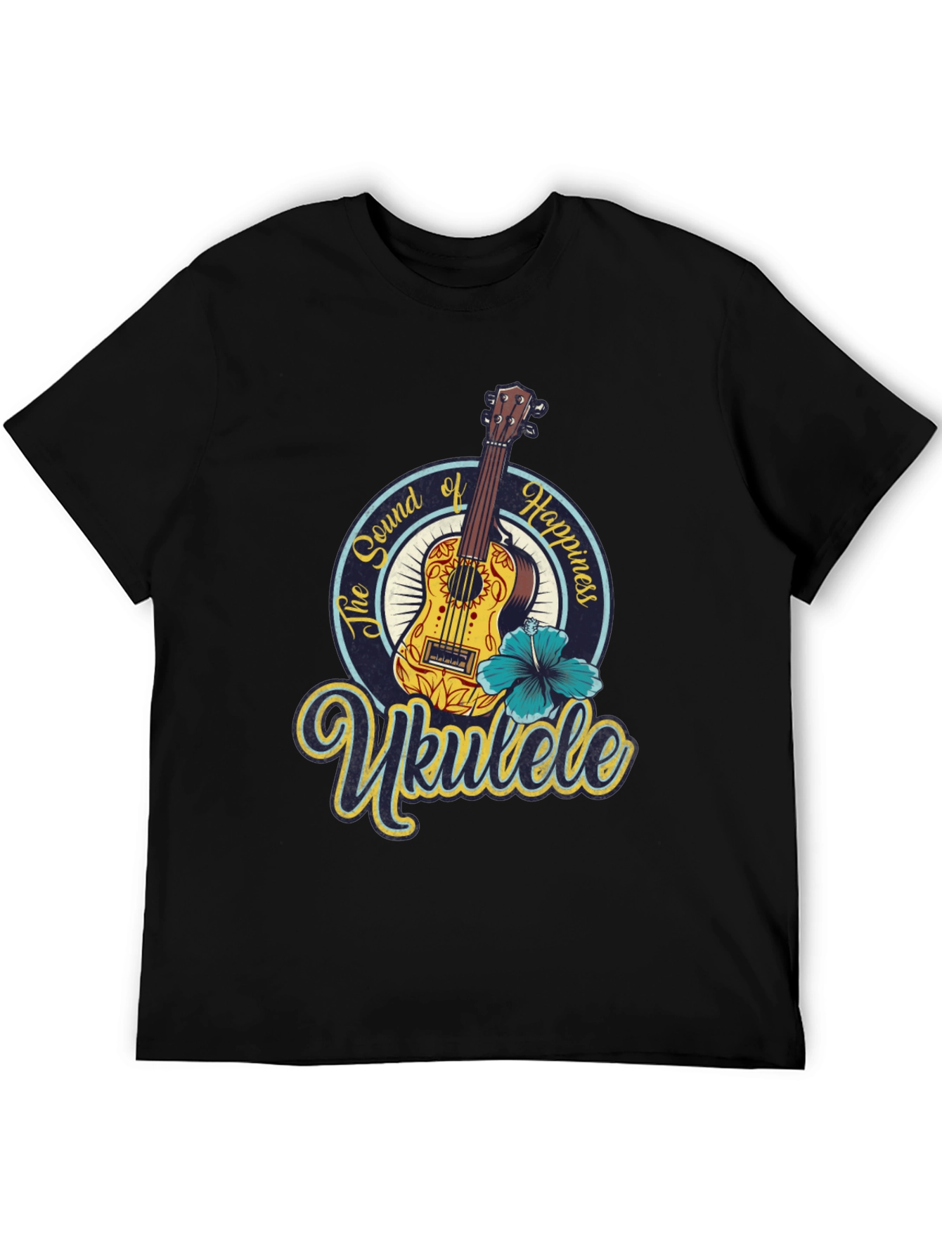 Ukulele Sound of Happiness Graphic Tee