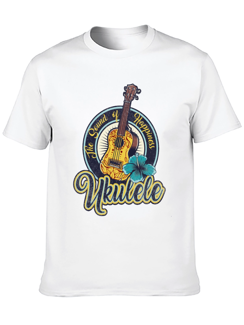 Ukulele Sound of Happiness Graphic Tee