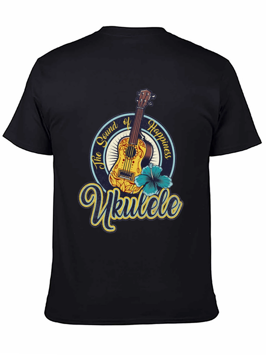 Ukulele Sound of Happiness Graphic Tee
