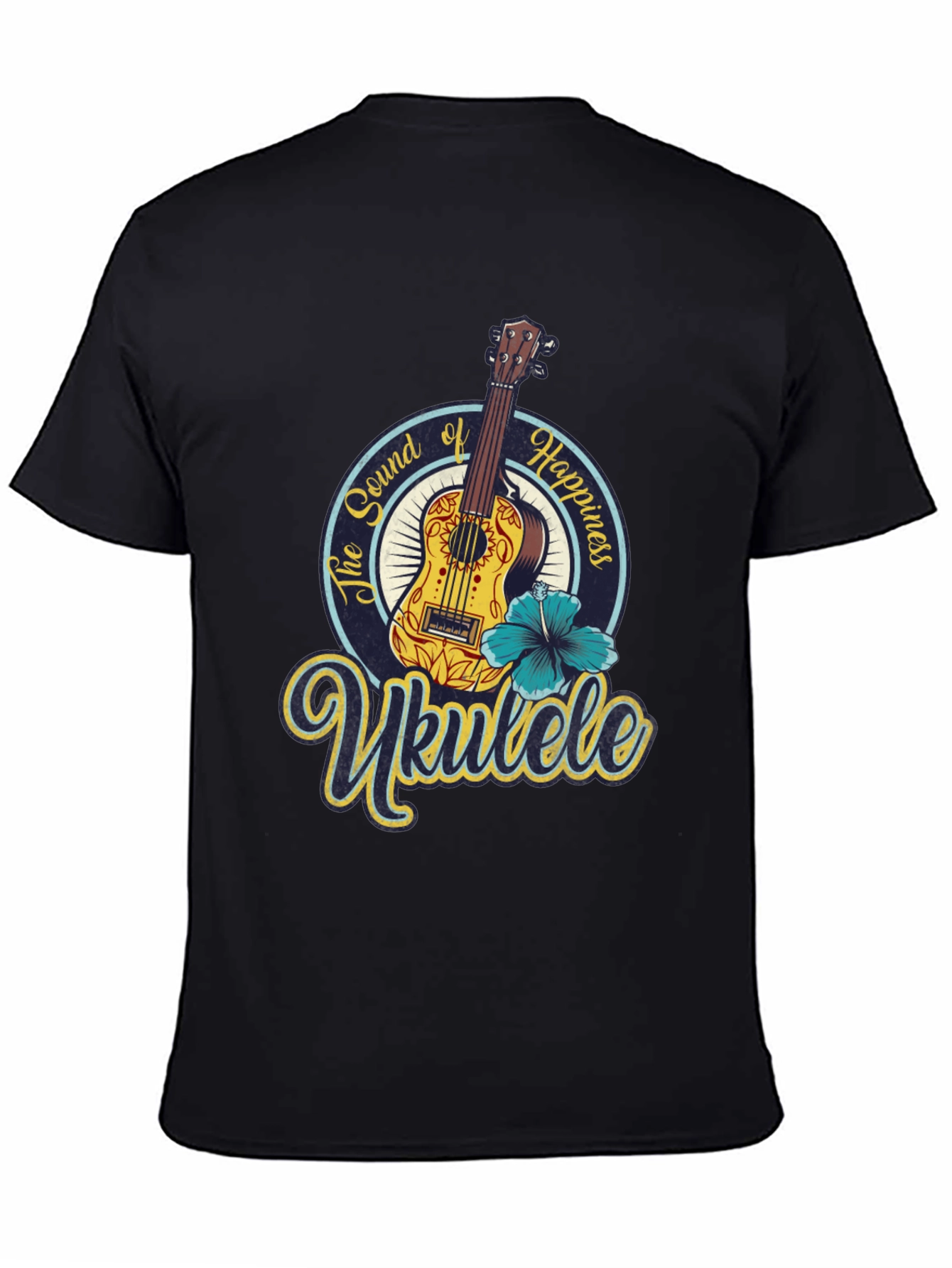 Ukulele Sound of Happiness Graphic Tee