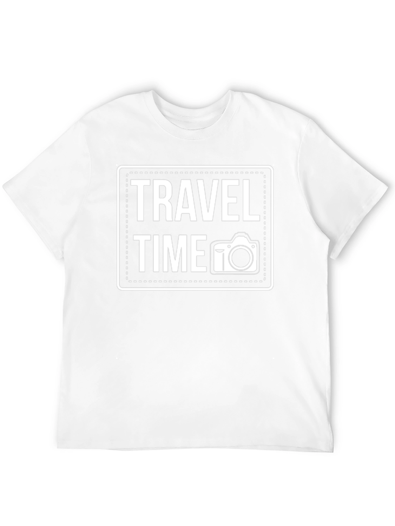 Travel Time Camera Graphic T-Shirt