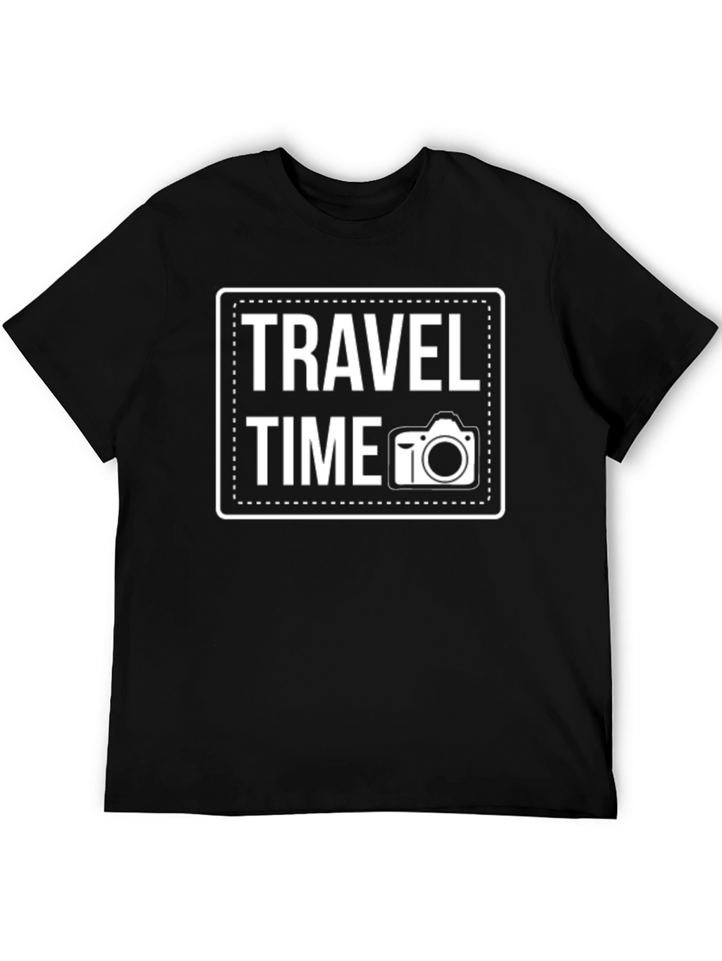 Travel Time Camera Graphic T-Shirt