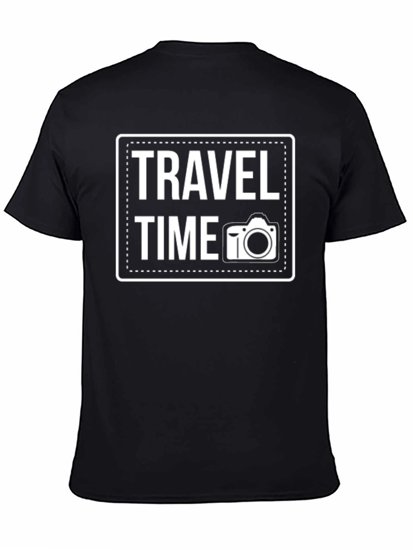 Travel Time Camera Graphic T-Shirt