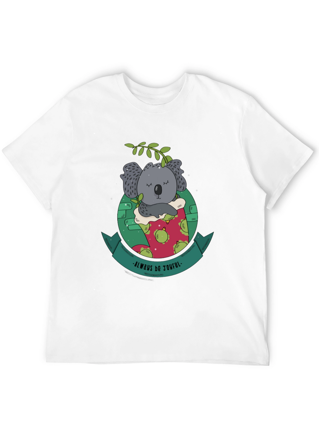 Always Be Joyful Koala Bear Graphic Tee