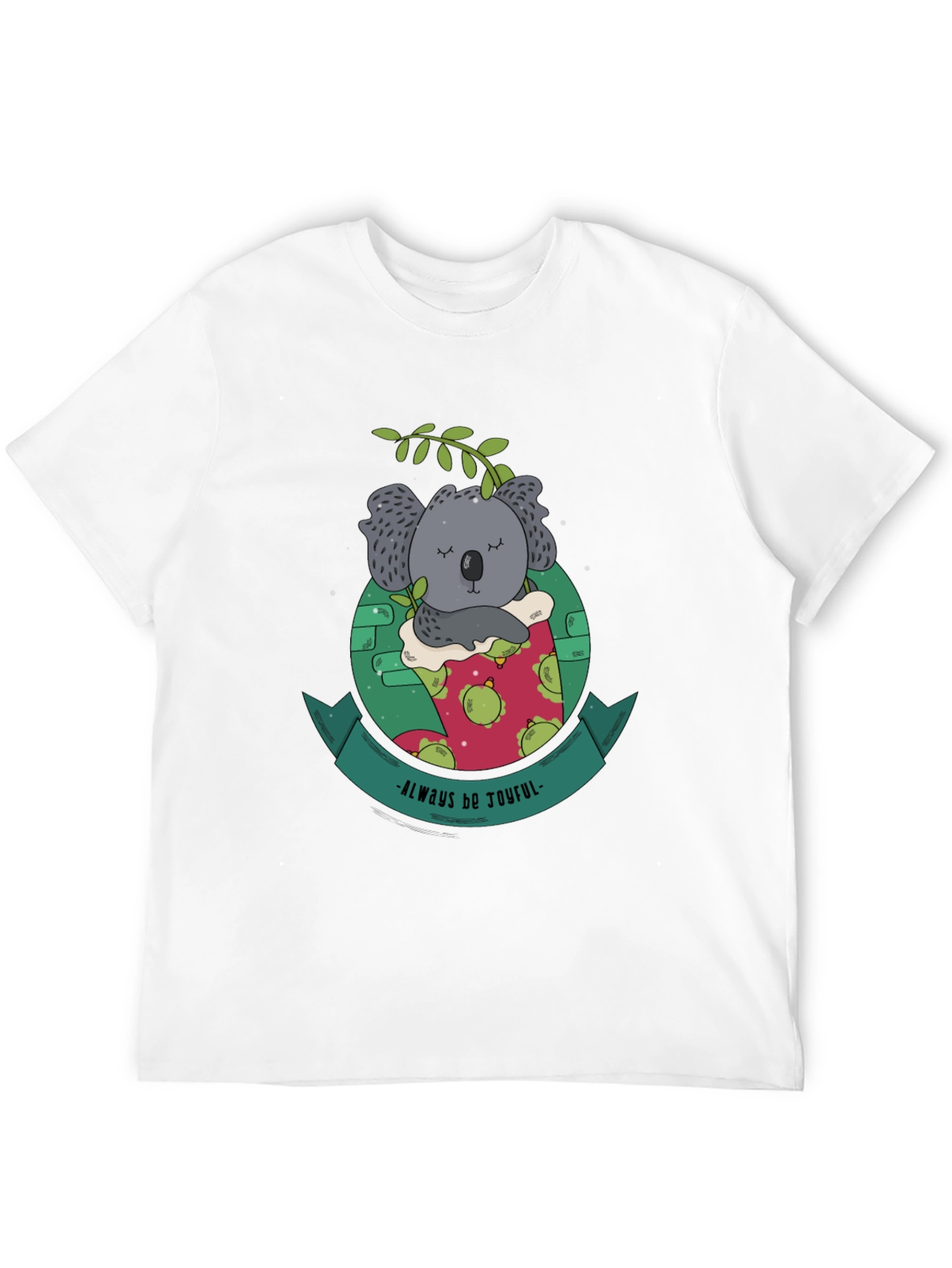 Always Be Joyful Koala Bear Graphic Tee