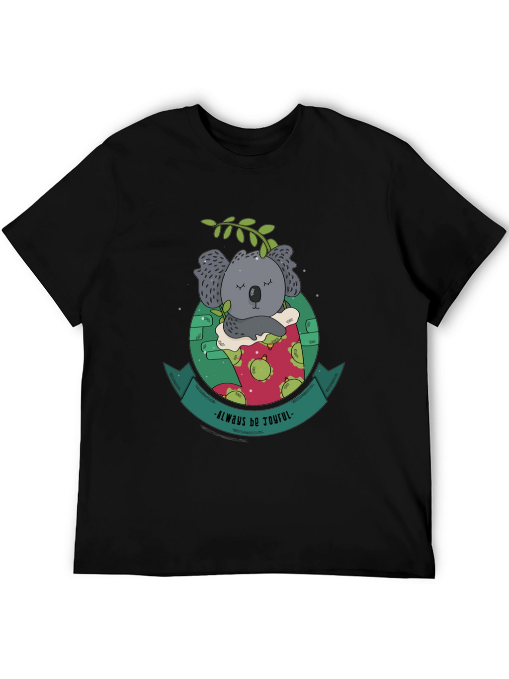 Always Be Joyful Koala Bear Graphic Tee