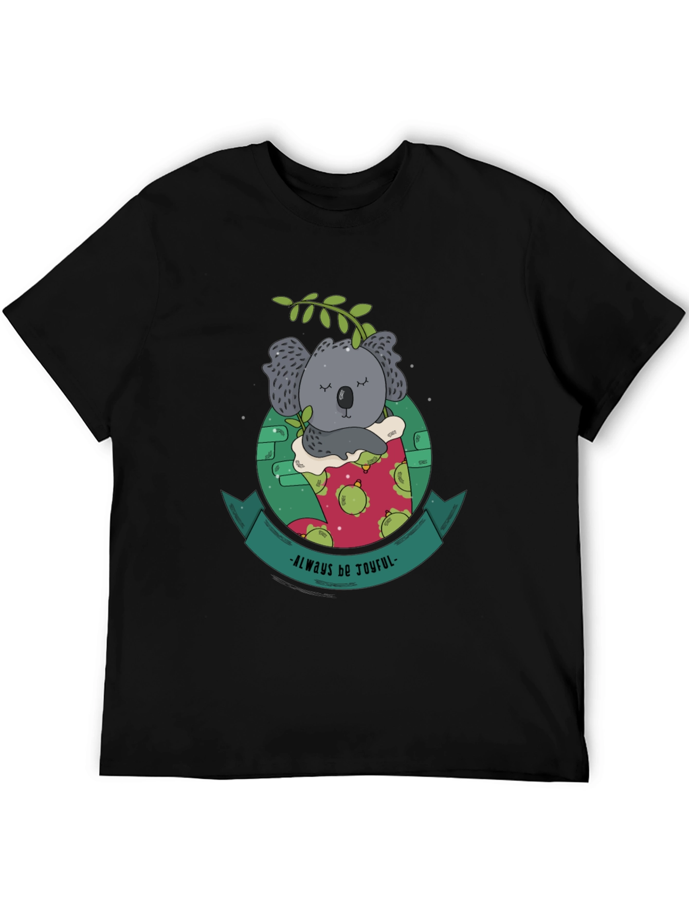 Always Be Joyful Koala Bear Graphic Tee