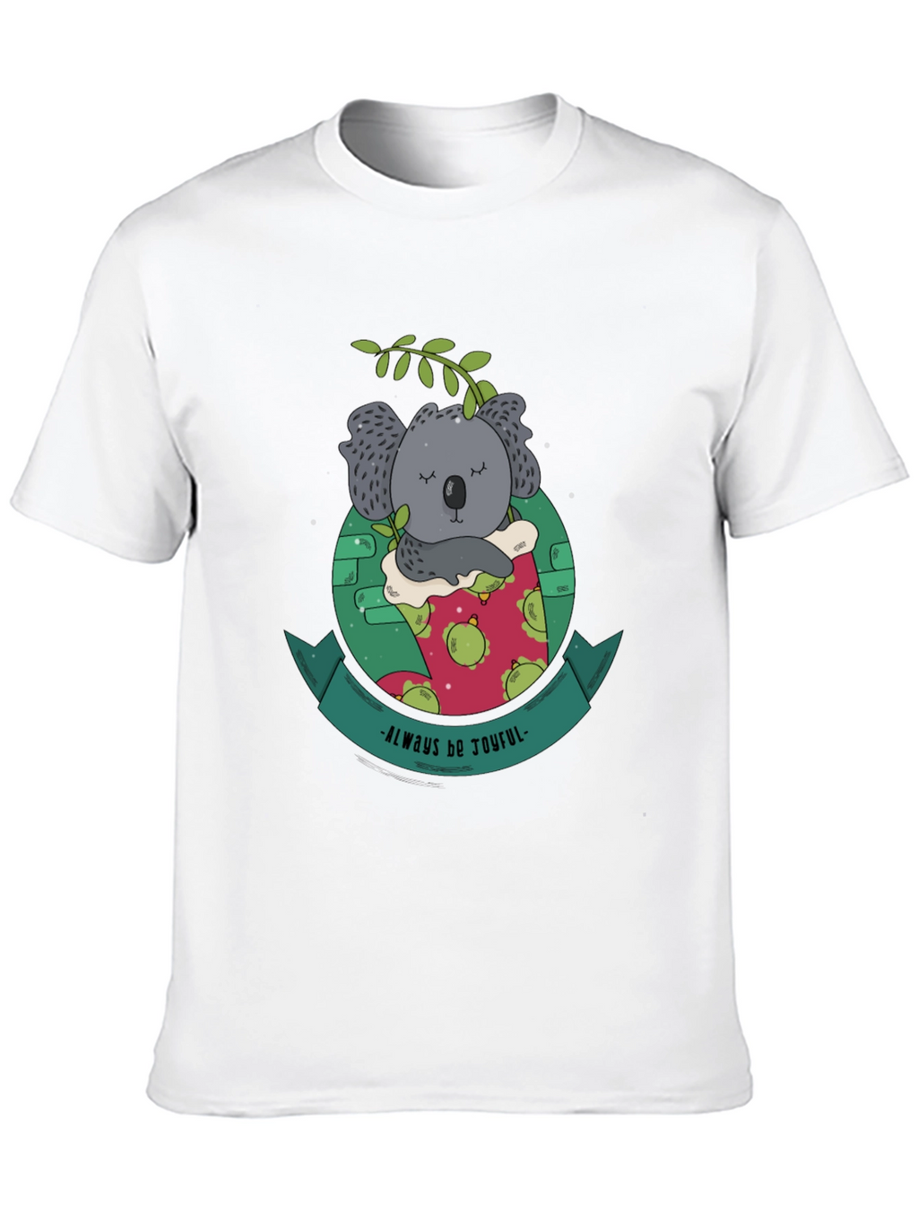 Always Be Joyful Koala Bear Graphic Tee
