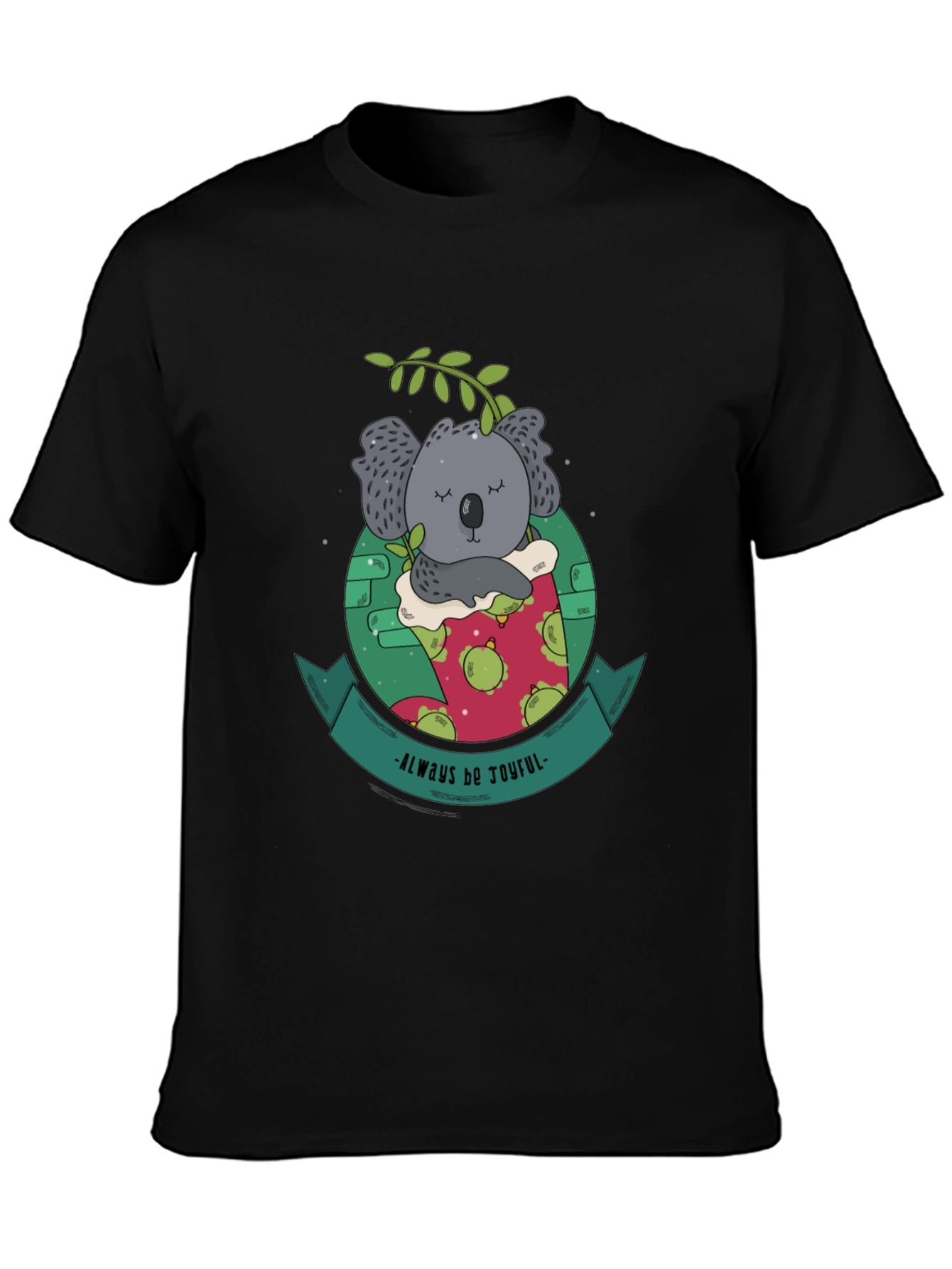 Always Be Joyful Koala Bear Graphic Tee