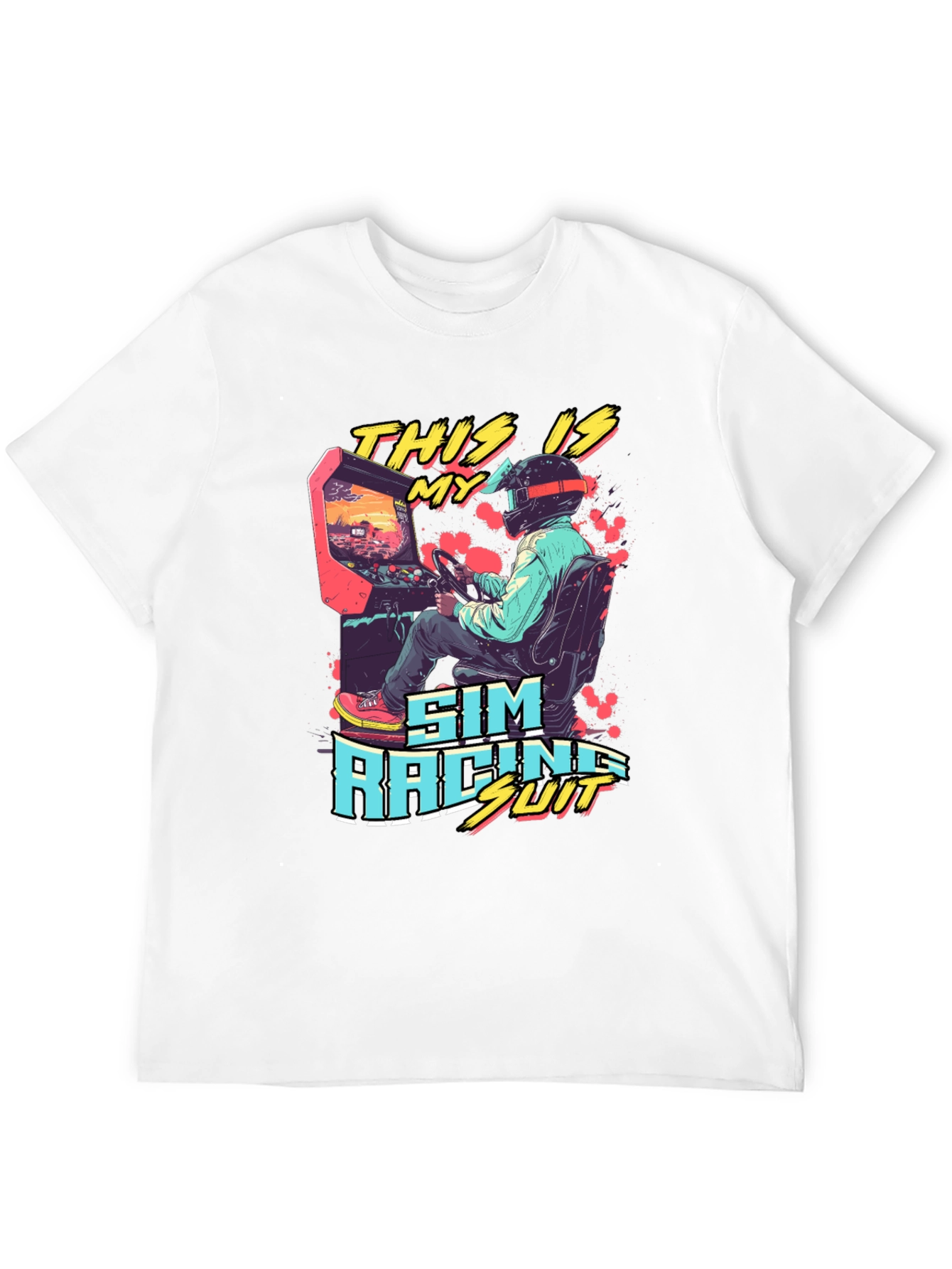 Sim Racing Suit T-Shirt - Gamer Tee