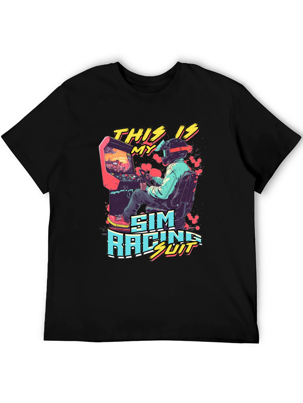 Sim Racing Suit T-Shirt - Gamer Tee
