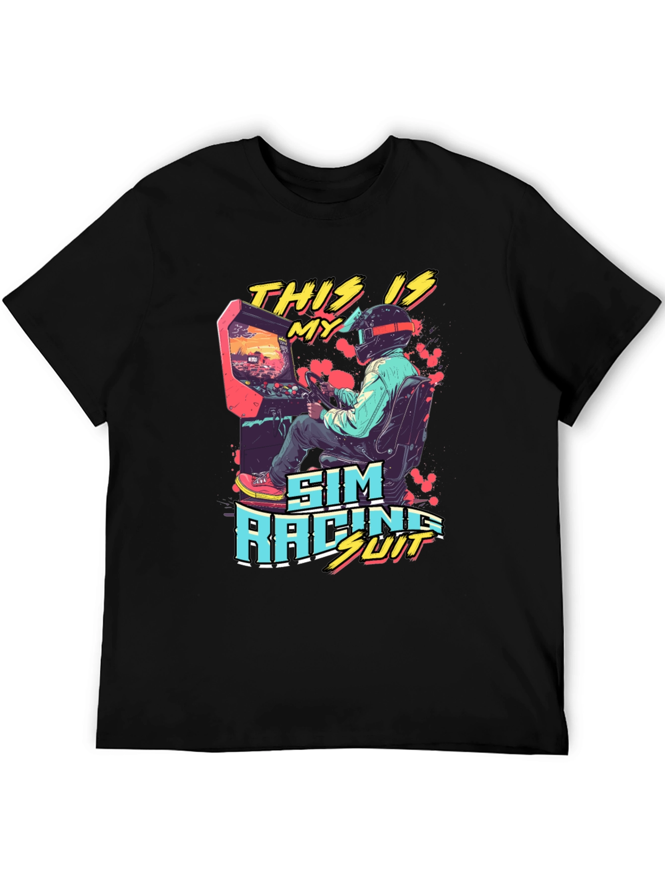 Sim Racing Suit T-Shirt - Gamer Tee