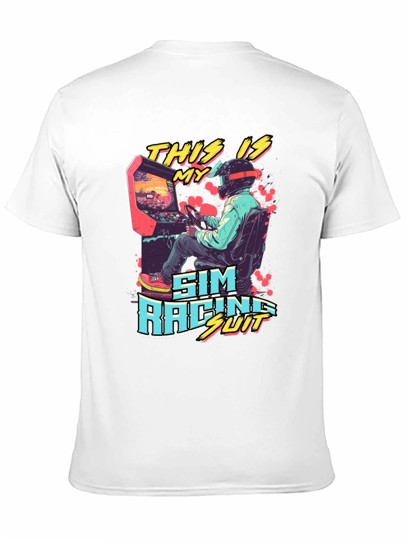 Sim Racing Suit T-Shirt - Gamer Tee
