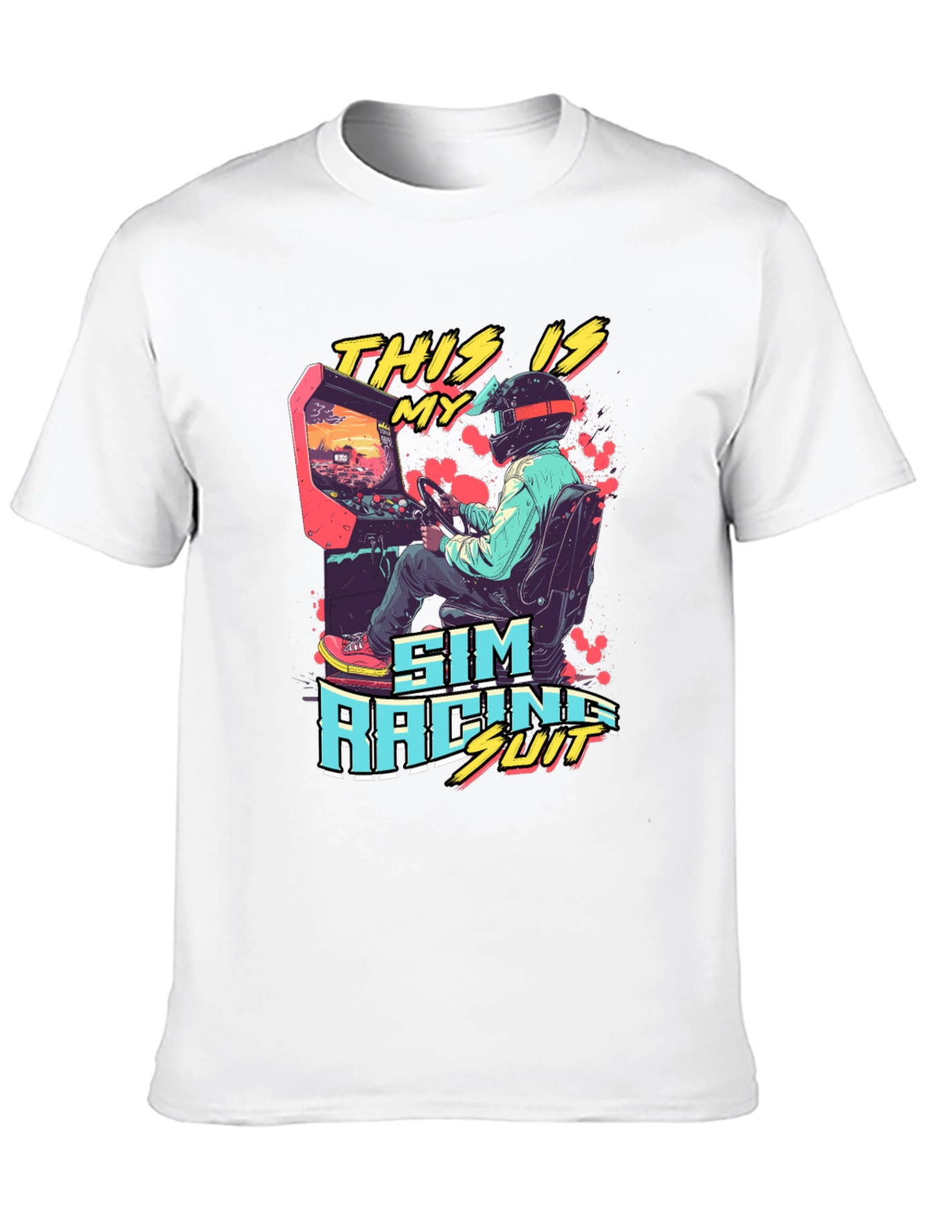 Sim Racing Suit T-Shirt - Gamer Tee